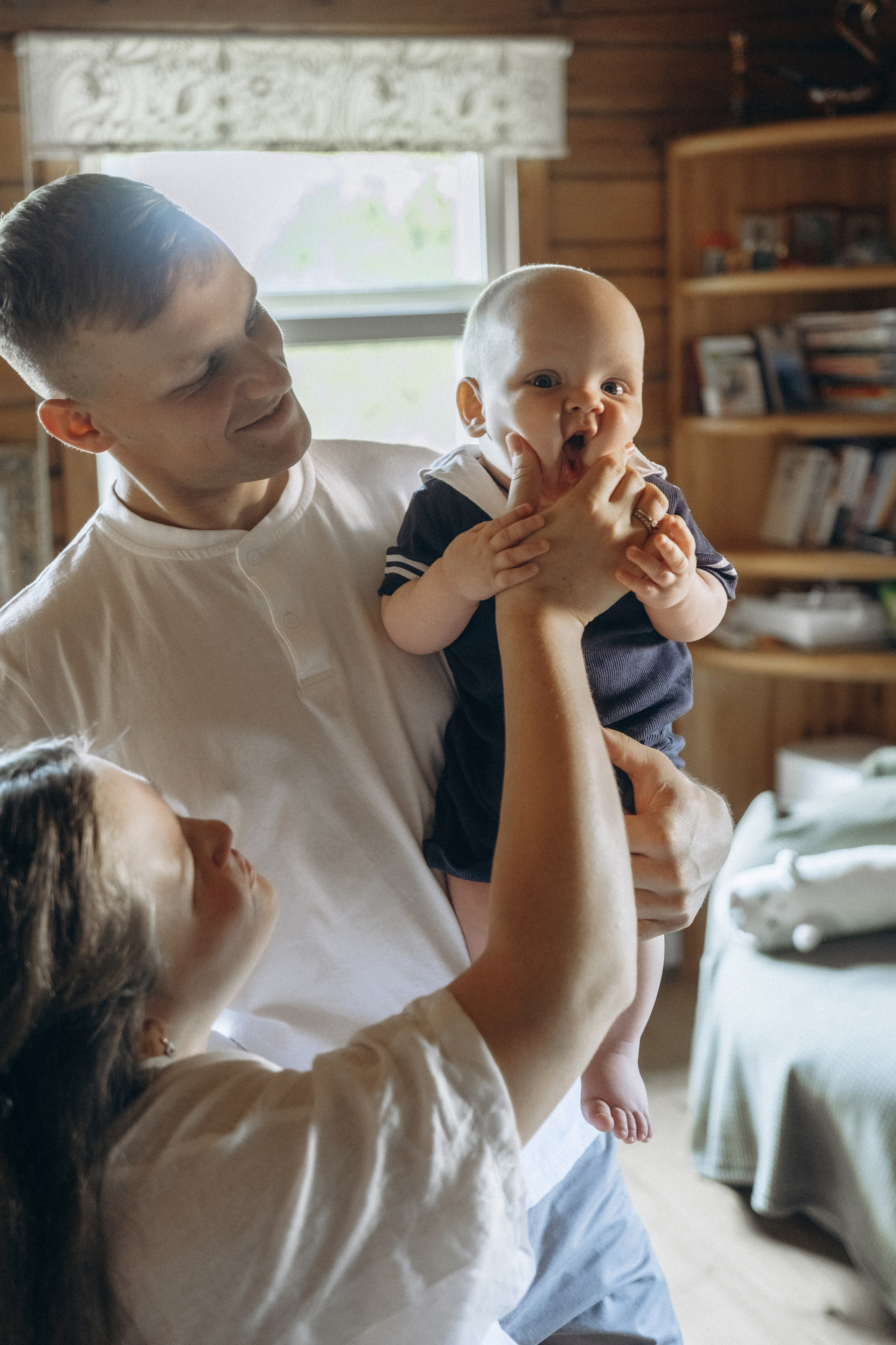 Тоня, Саша и Гаврюша. Семейный и детский фотограф в Санкт-Петербурге