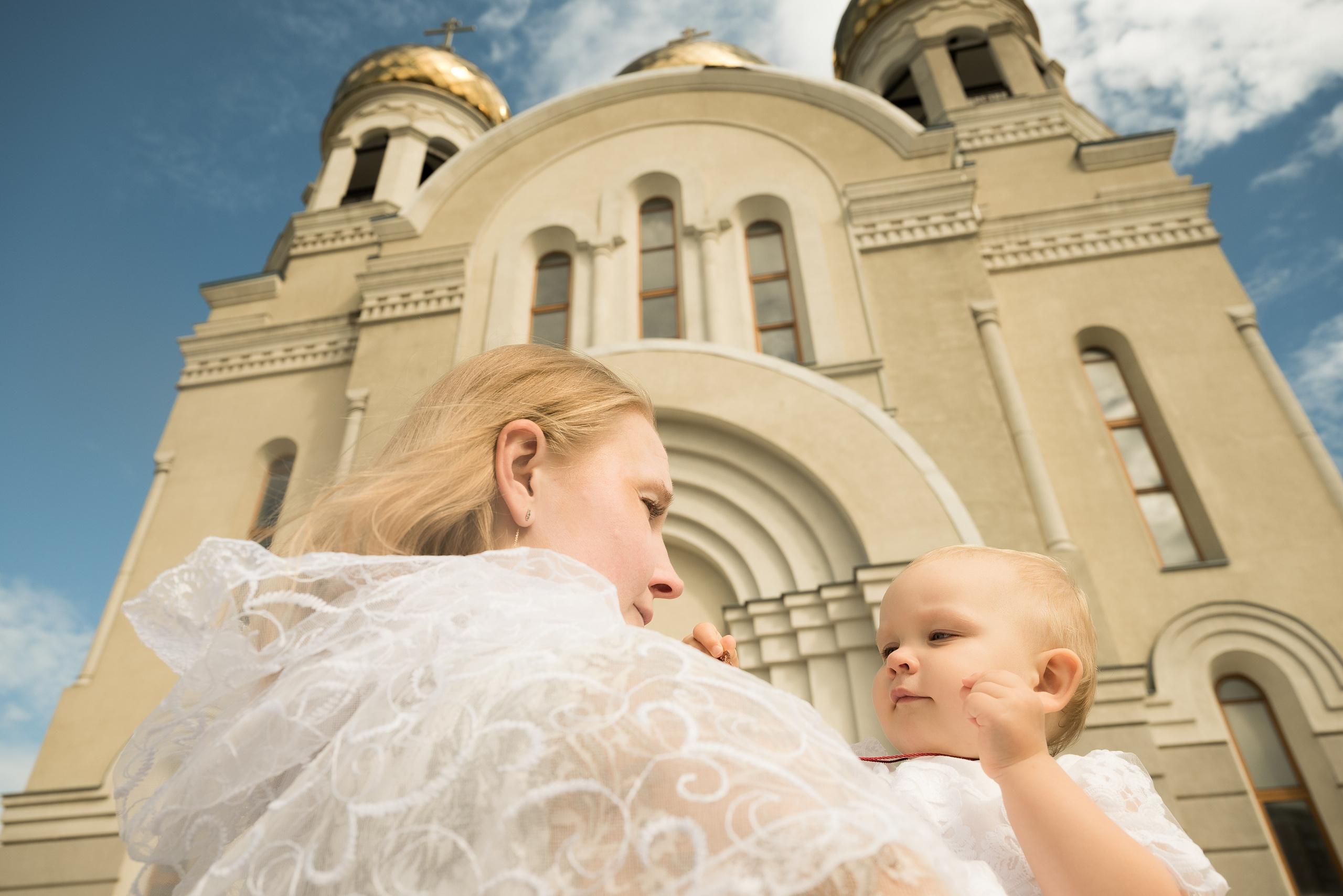 Крещение в Храме Покрова Пресвятой Богородицы на Люберецких полях. Фотограф Ксения Огородова портфолио