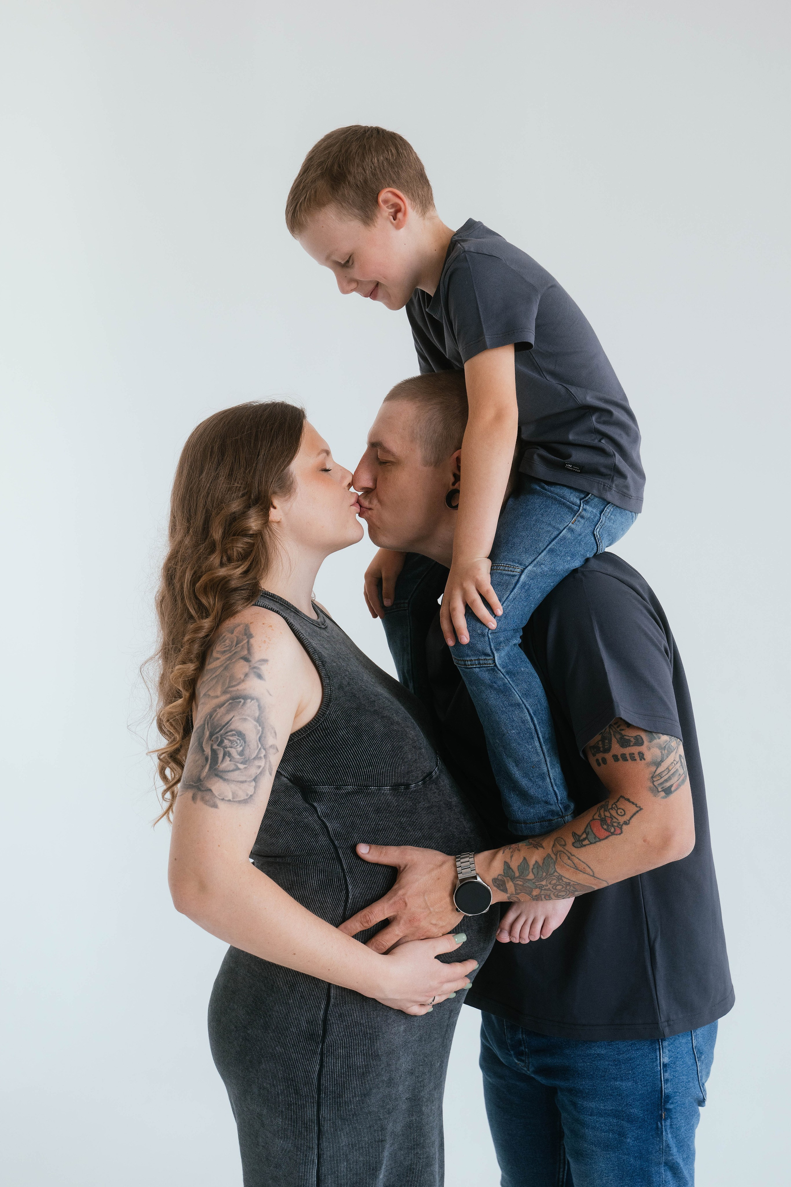 Катя, Саша и Антон. Свадебный, семейный фотограф в Рязани Лена Брант