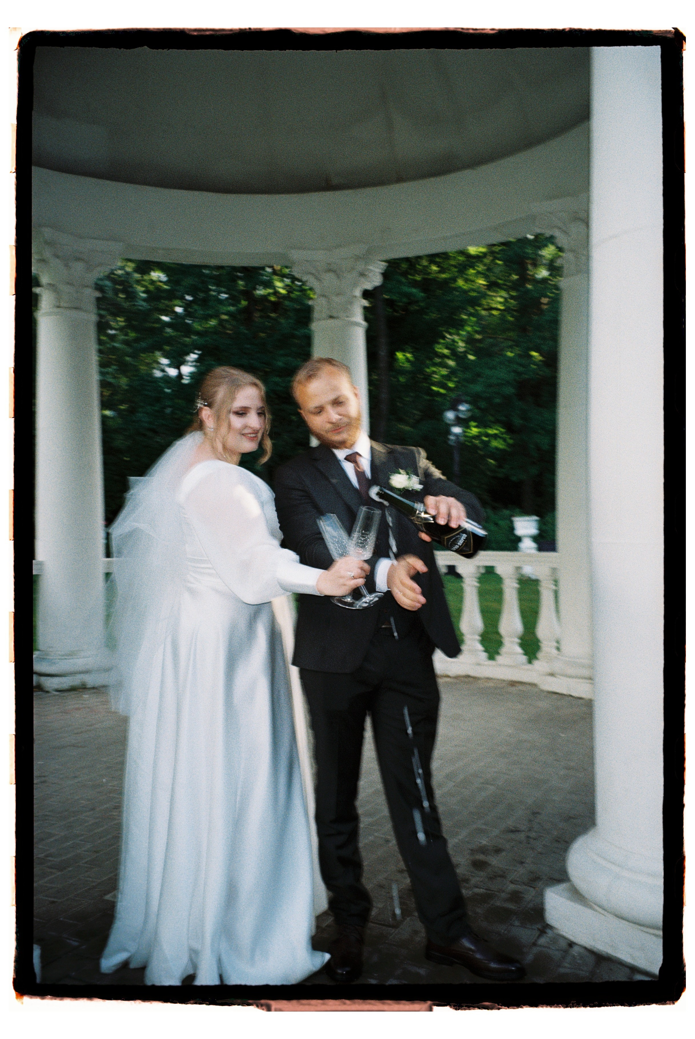 На плёнку (Саша и Настя). Фотограф в Москве — Евгения Прокопенко