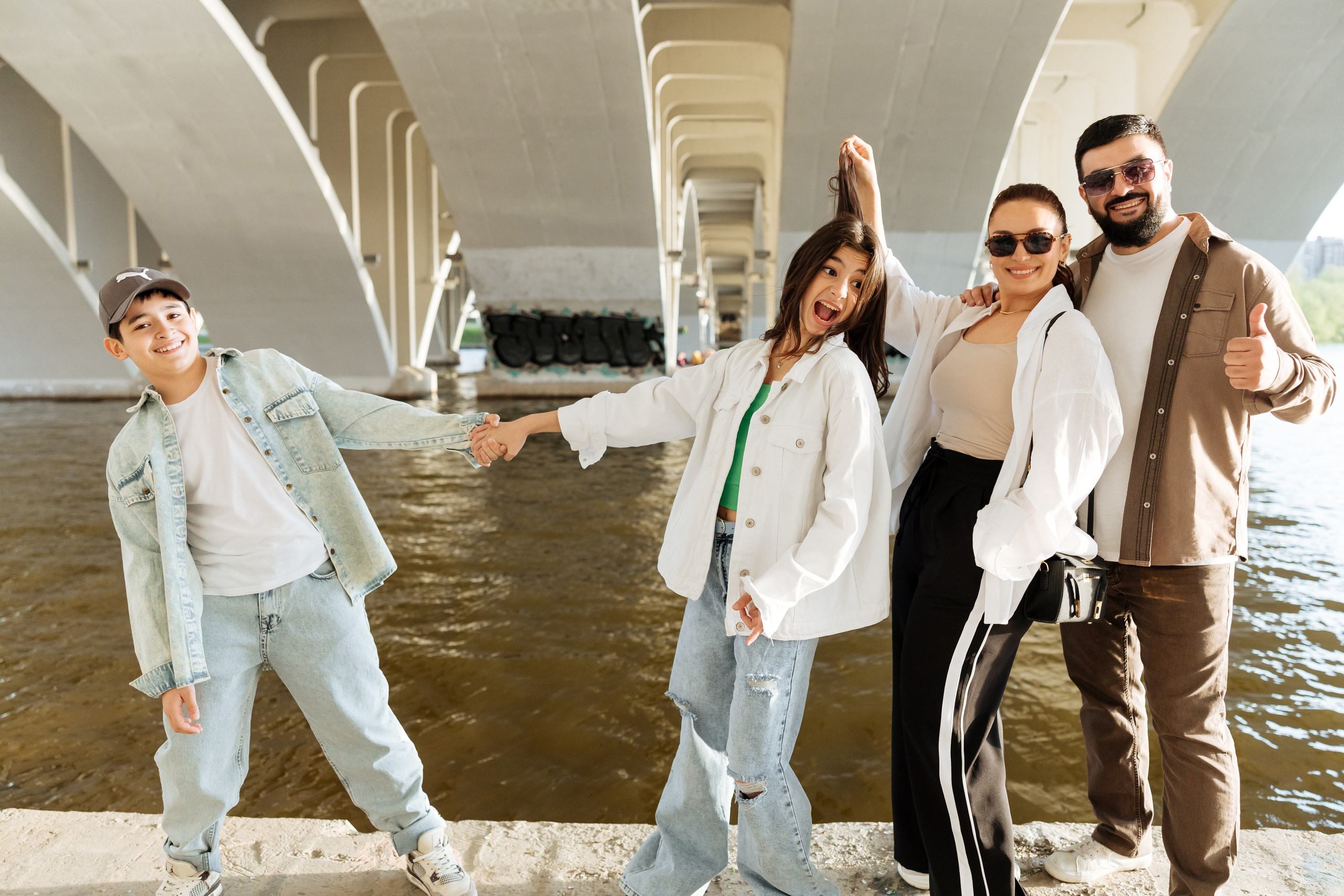 Натик, Элиза, Элина и Рауль. Свадебный и семейный фотограф Анна Печенкина