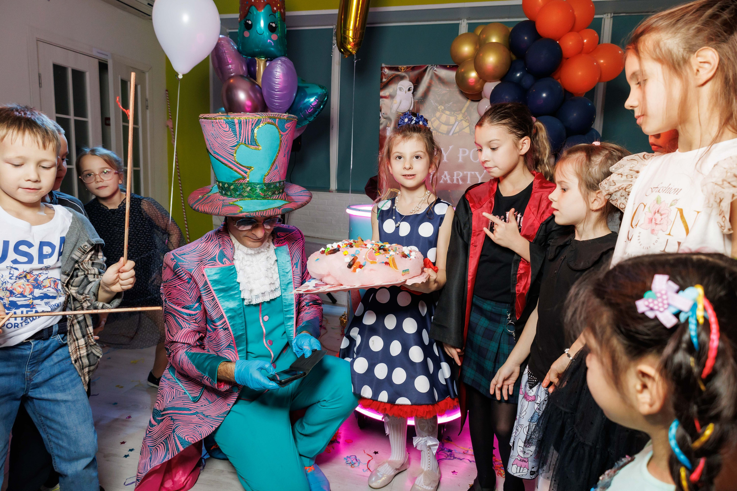 День Рождения в стиле Гарри Поттера. Фотограф в Москве Дмитрий Емельянов