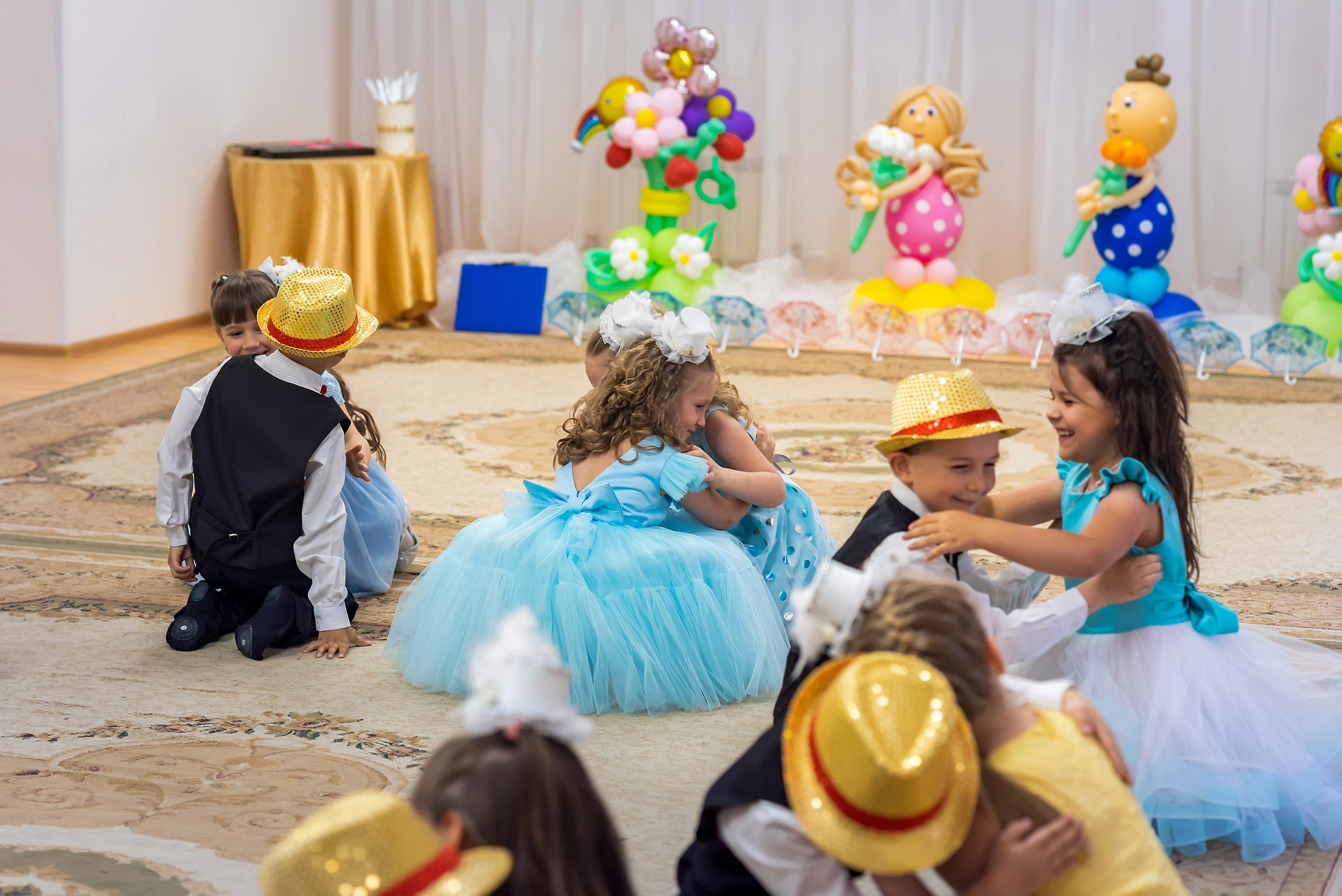 Выпускные в саду. Фотограф Юлия Попова