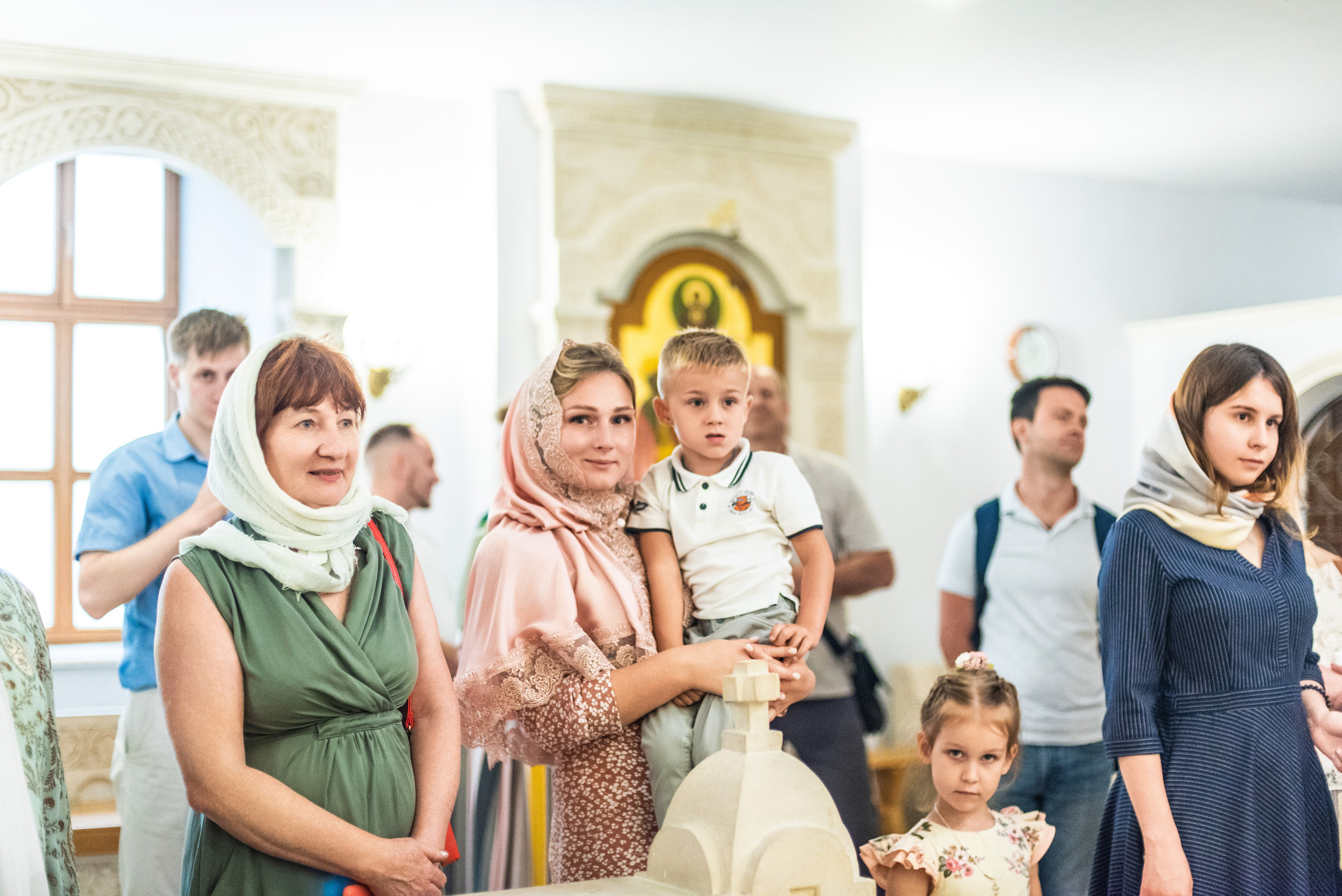 Крещении Ксении. Фотограф Юлия Попова