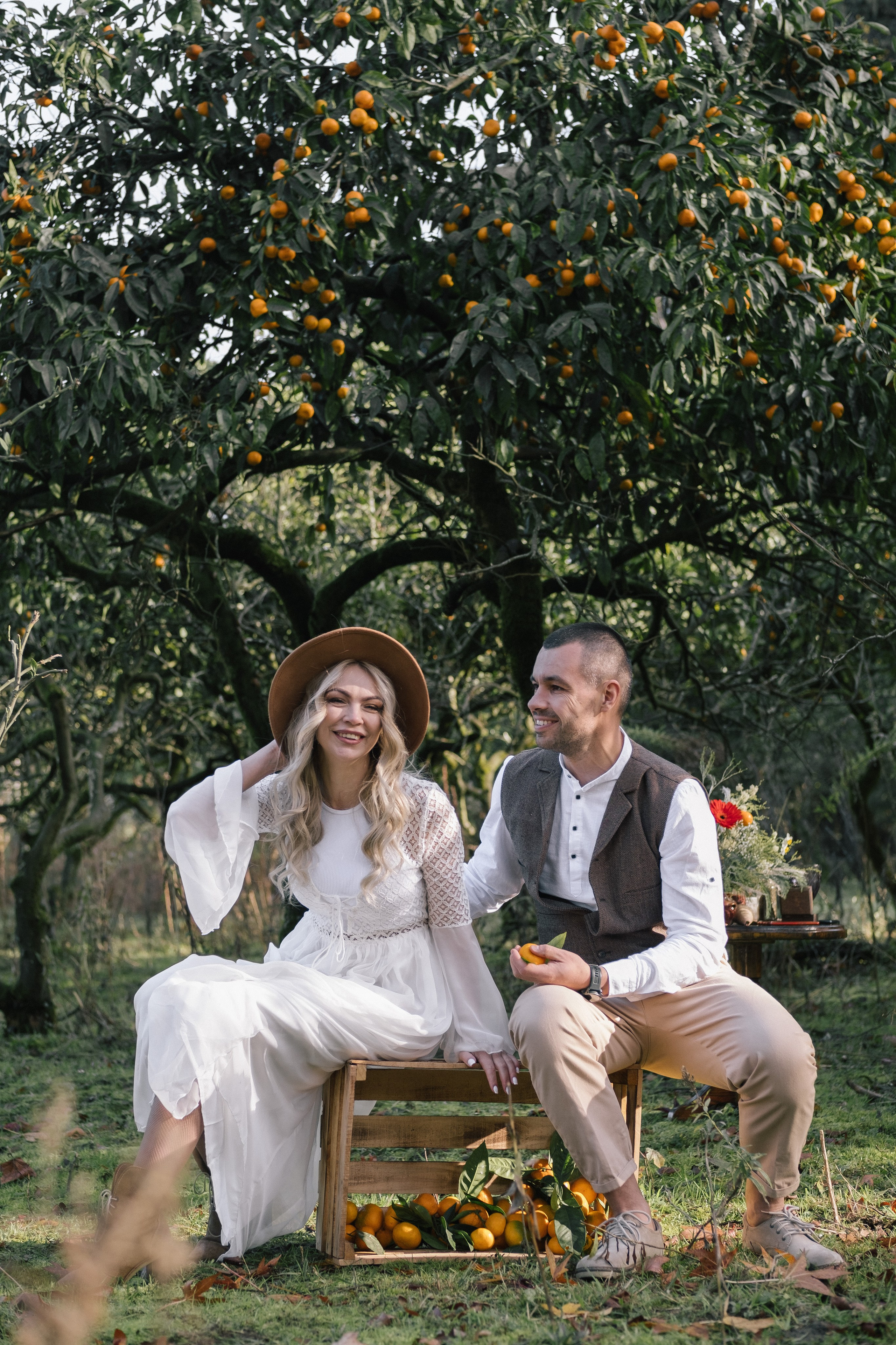 Свадьба в мандариновом саду. Свадьба в Абхазии|Фотограф в Абхазии
