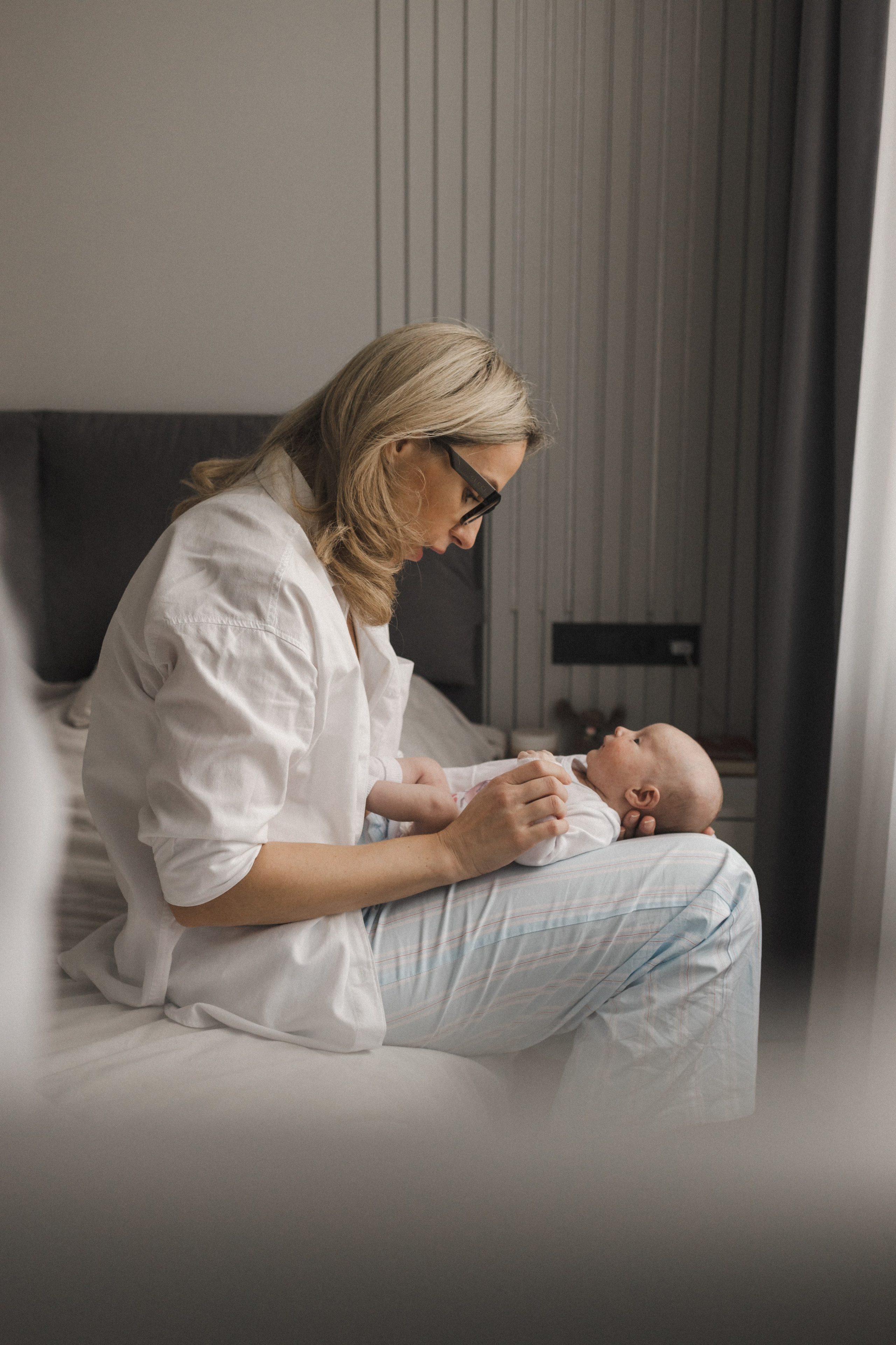 Самый первый месяц жизни. Семейный фотограф в Москве