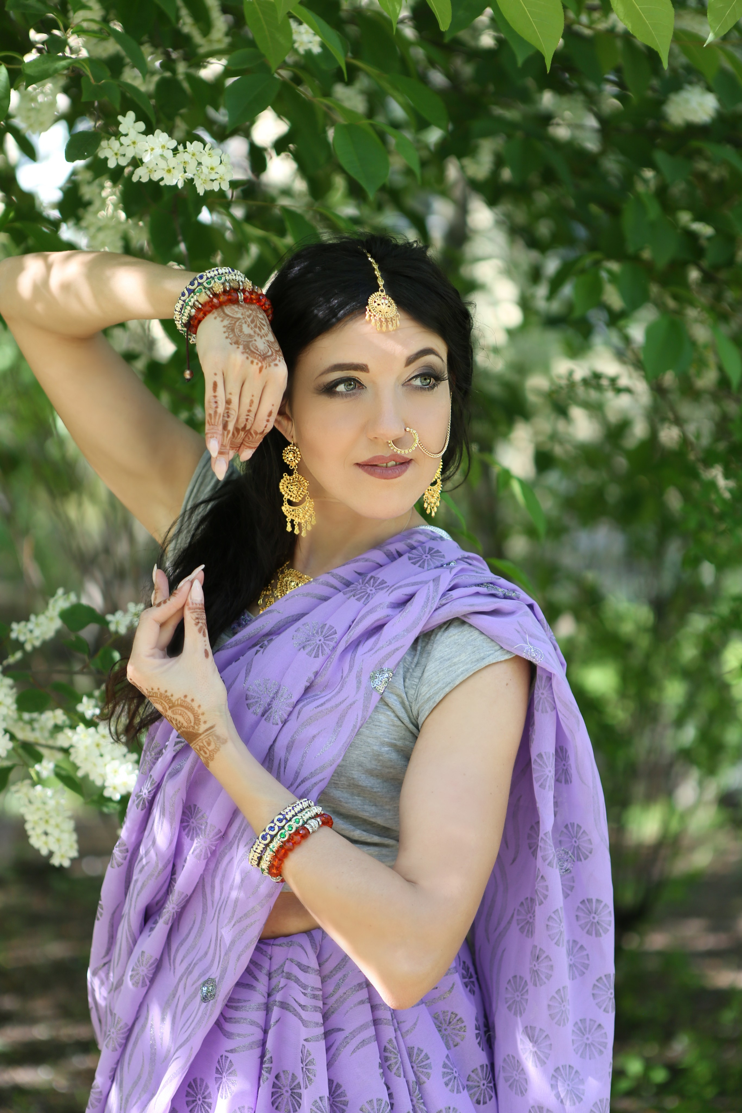 Прогулка в сари