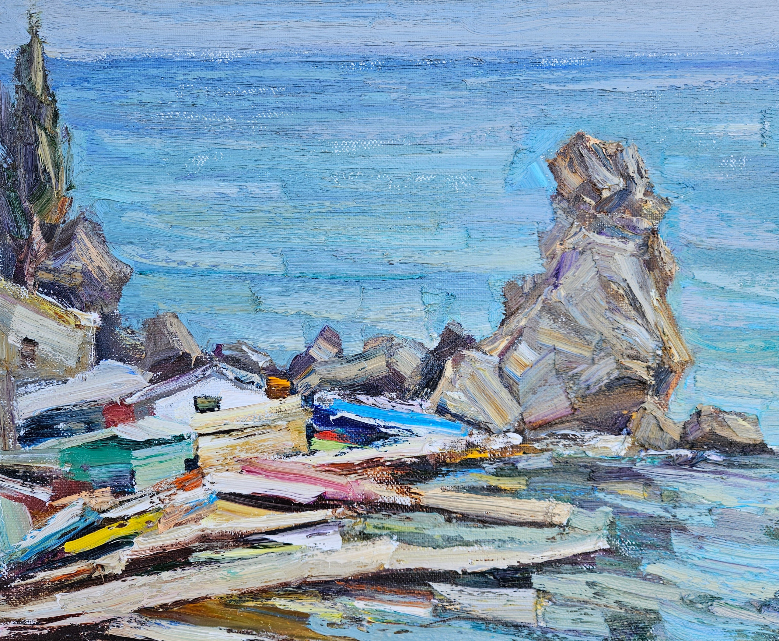 "Гурзуф". 2025. Холст, масло. 50х60 см. Цена: 25000 руб. (в частной коллекции)