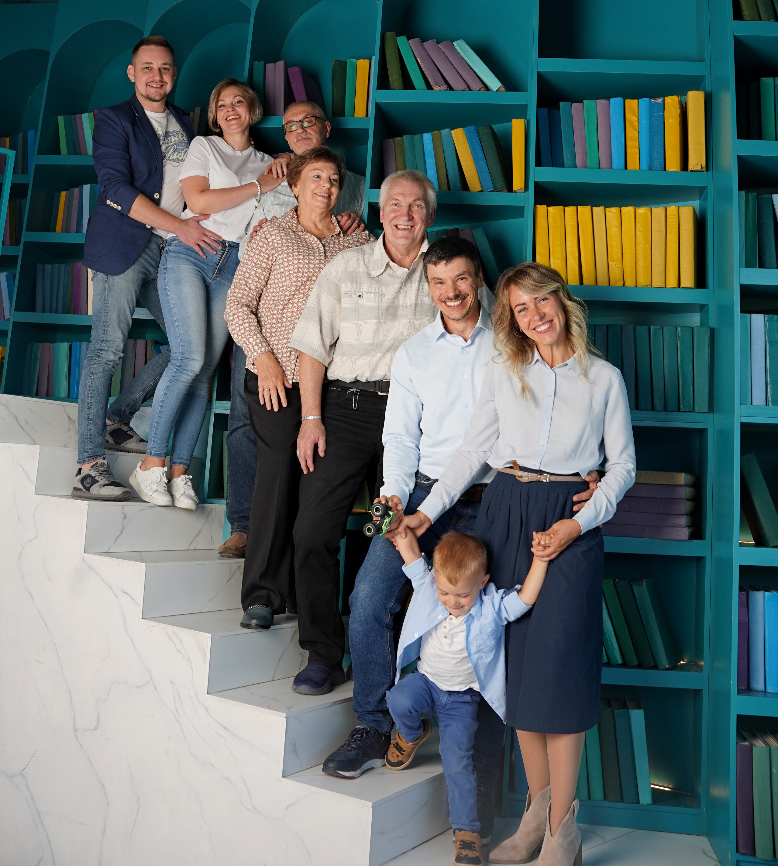 В библиотеке. Студийный и портретный фотограф в САНКТ-ПЕТЕРБУРГЕИрина Махаон