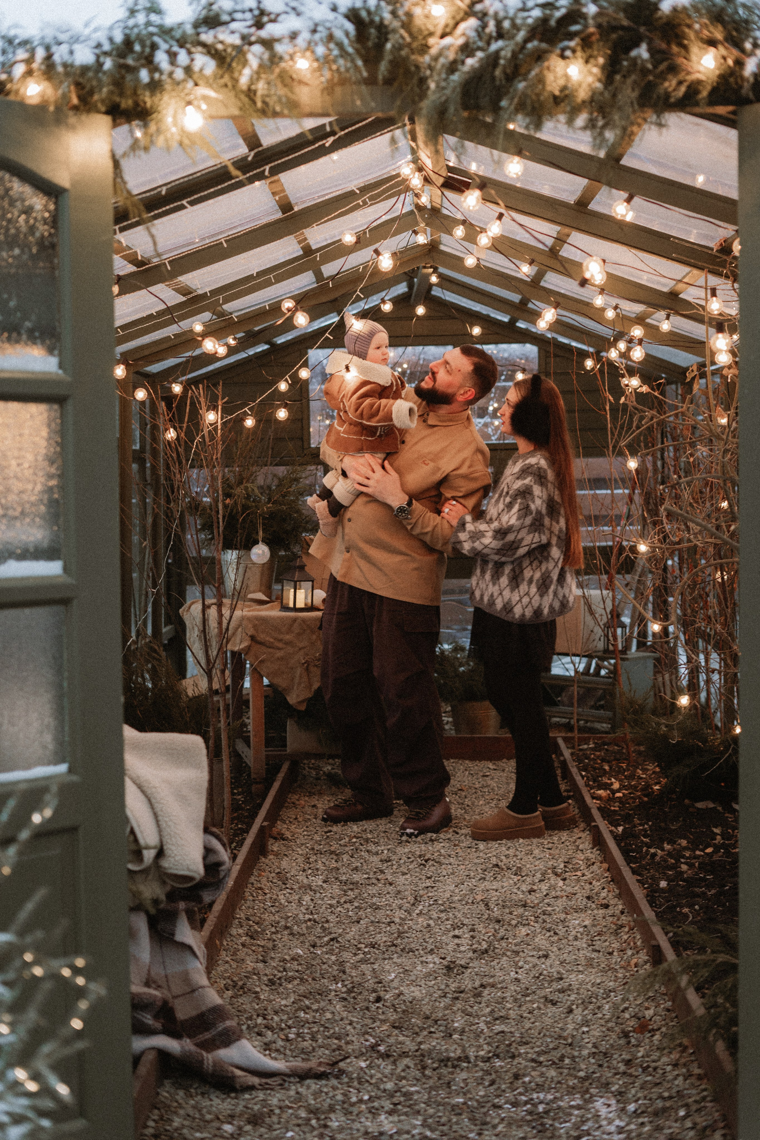 Новый год на даче. Семейный фотограф в Челябинске Юлия Короткова