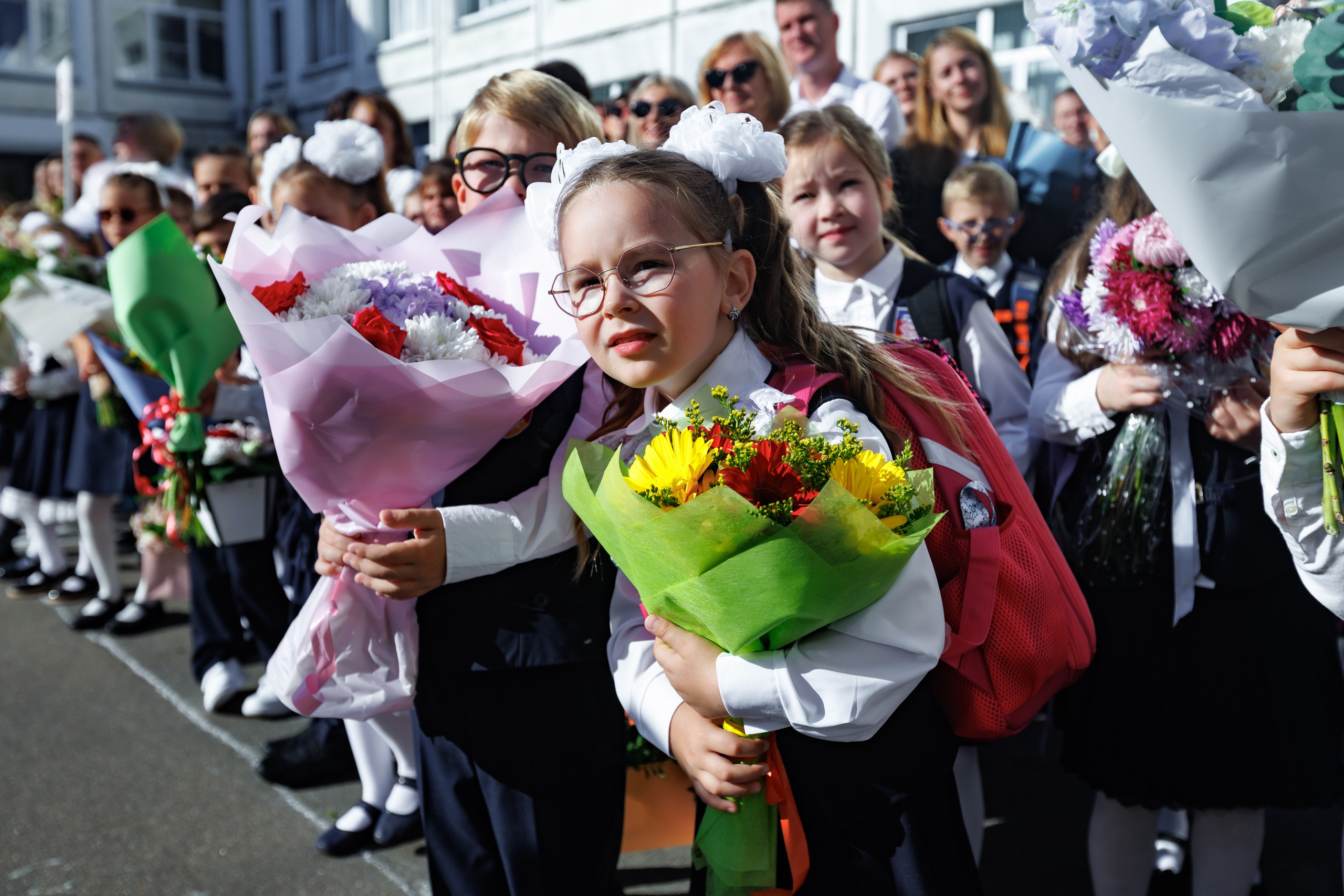 1 класс / 1 сентября. Детский и семейный фотограф Мария Киселёва. Москва
