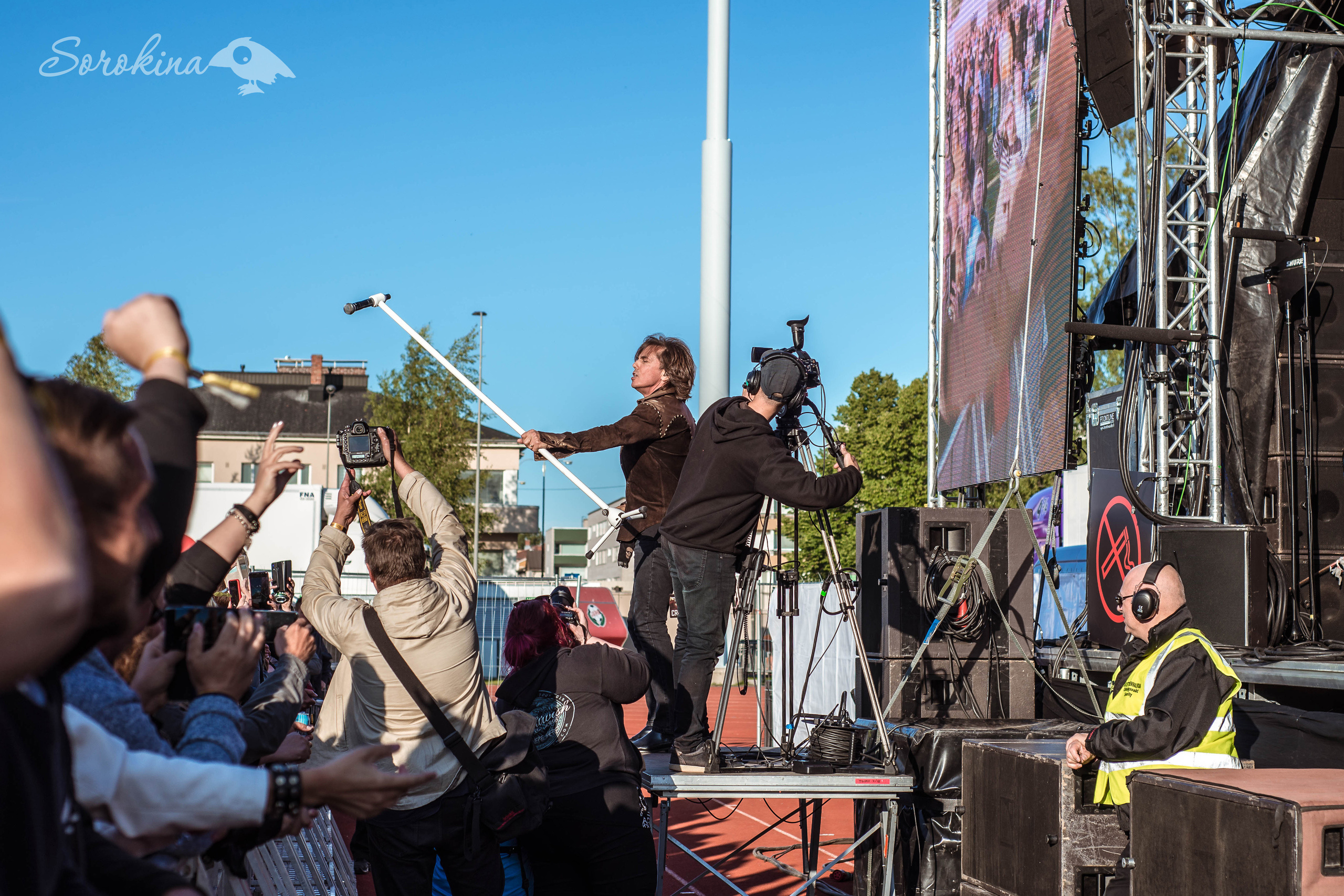 EUROPE Pietarsaari Open Air 2019, Finland. Концертный фотограф Наталья Сорокина