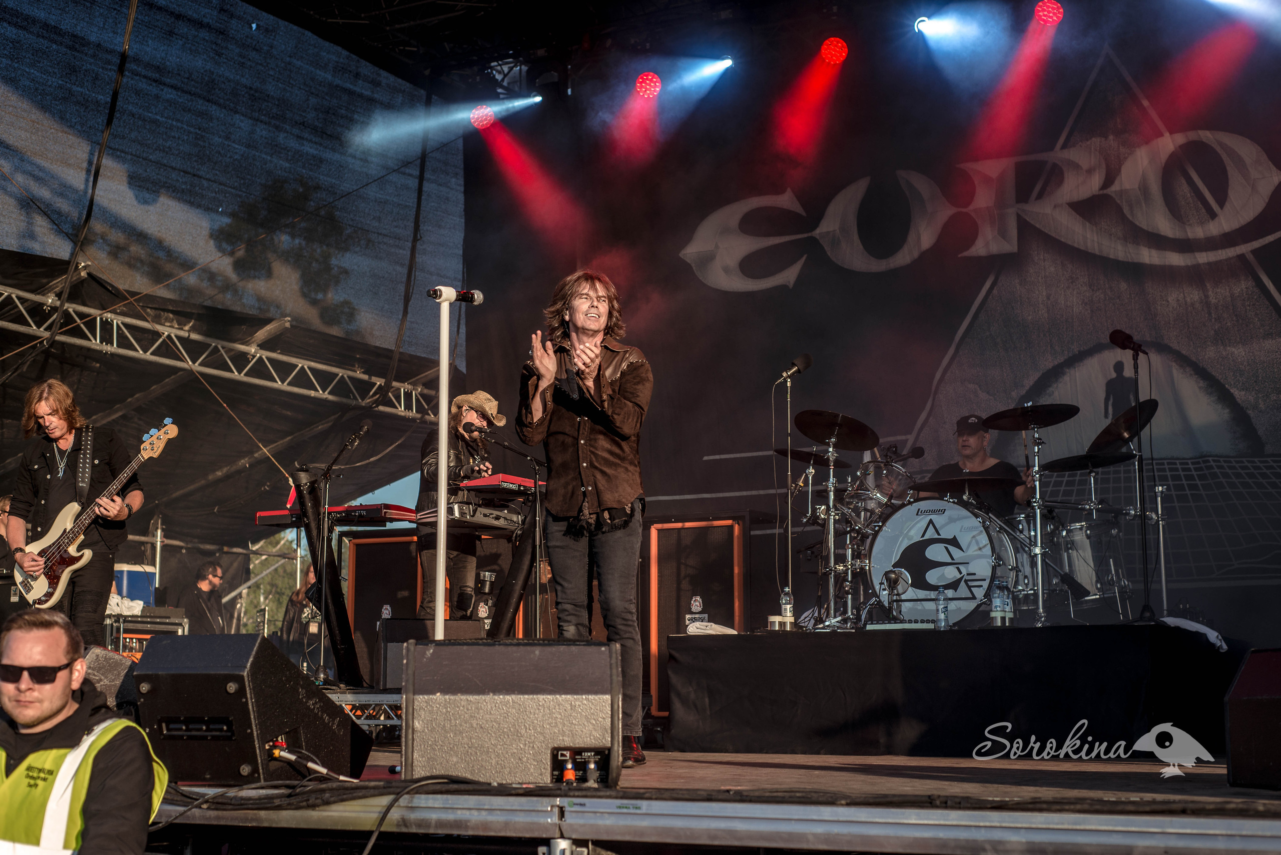 EUROPE Pietarsaari Open Air 2019, Finland. Концертный фотограф Наталья Сорокина