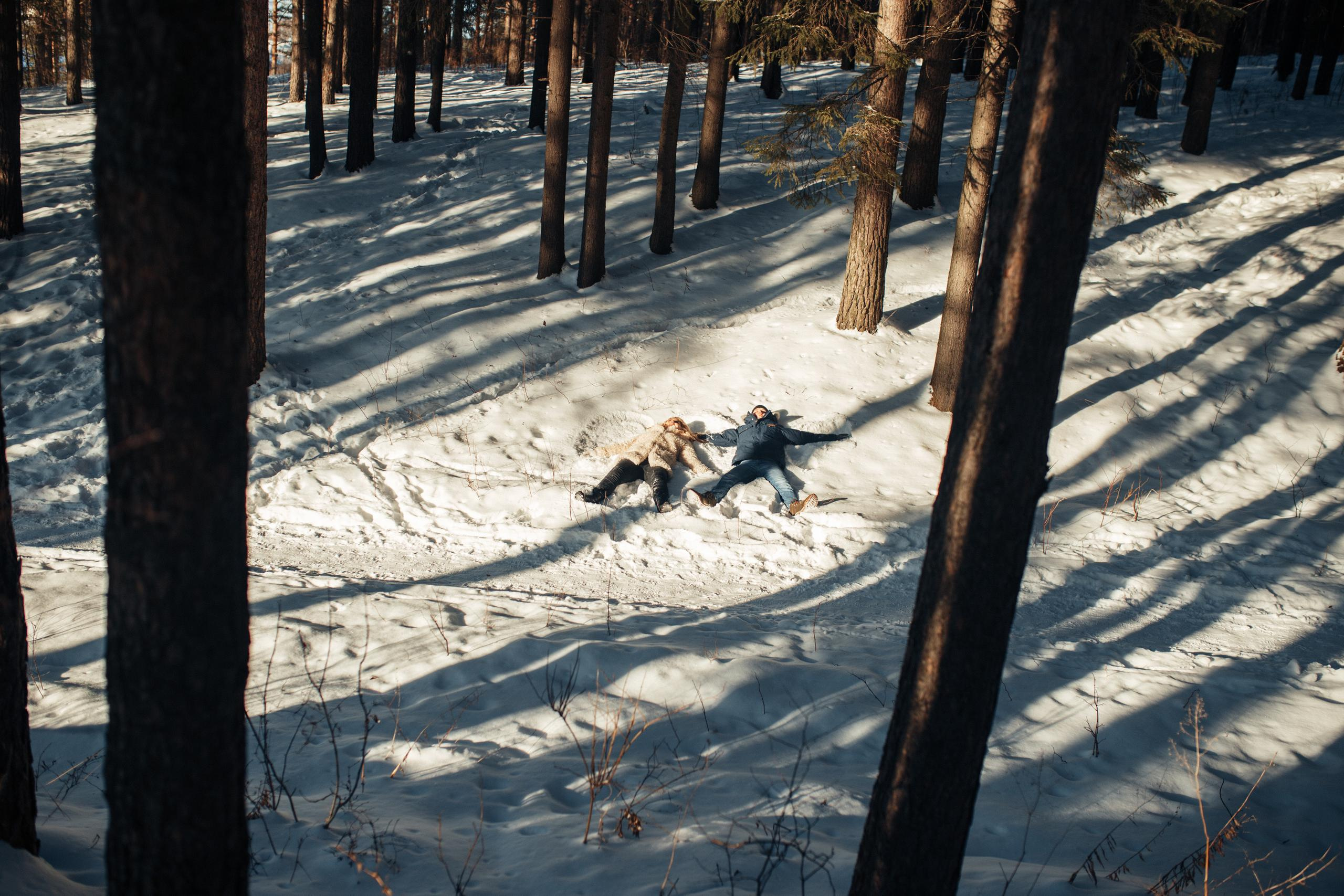 Зимние забавы. Семейный фотограф в Москве. Дарья Долгих