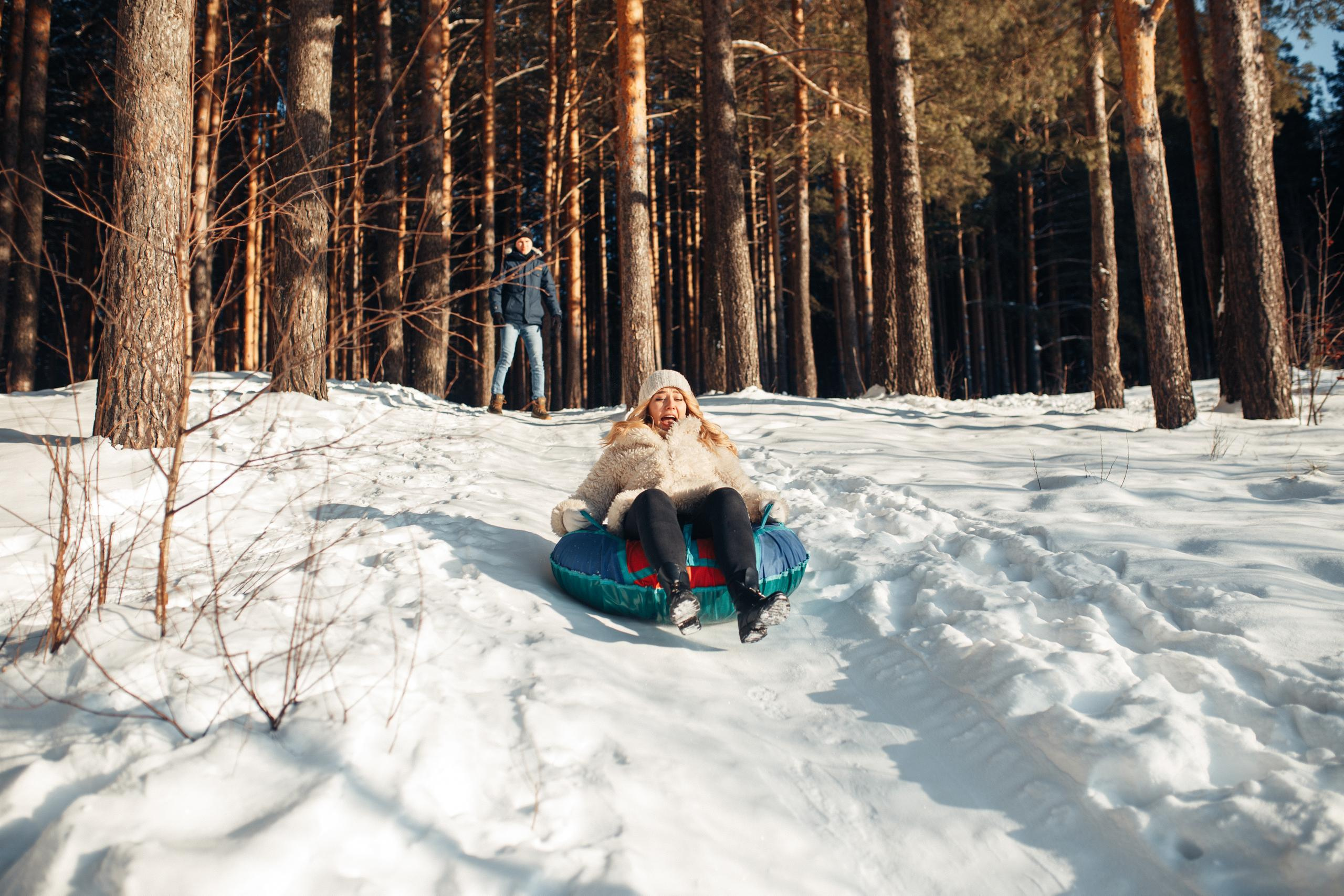 Зимние забавы. Семейный фотограф в Москве. Дарья Долгих