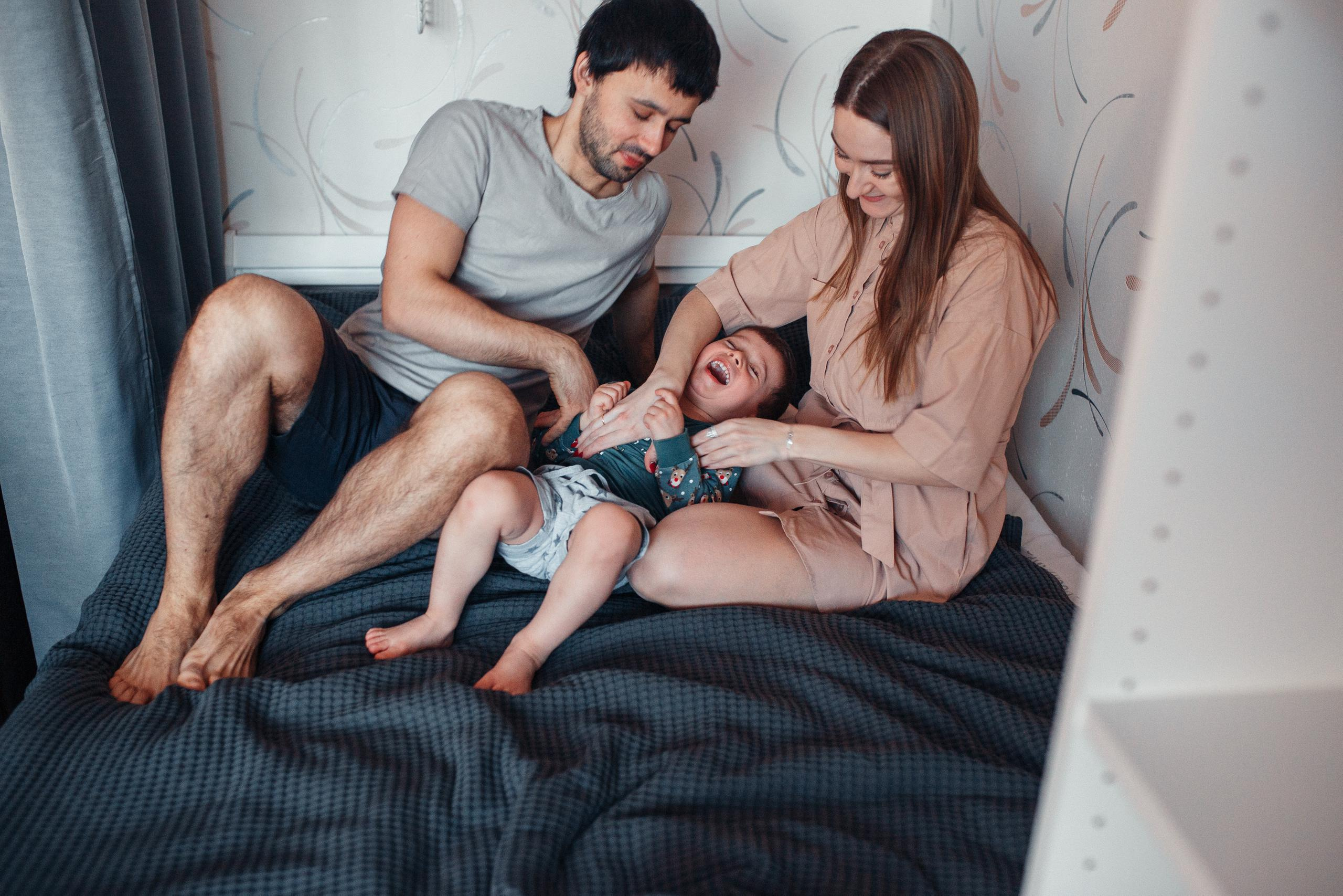 Новогодняя история. Семейный фотограф в Москве. Дарья Долгих