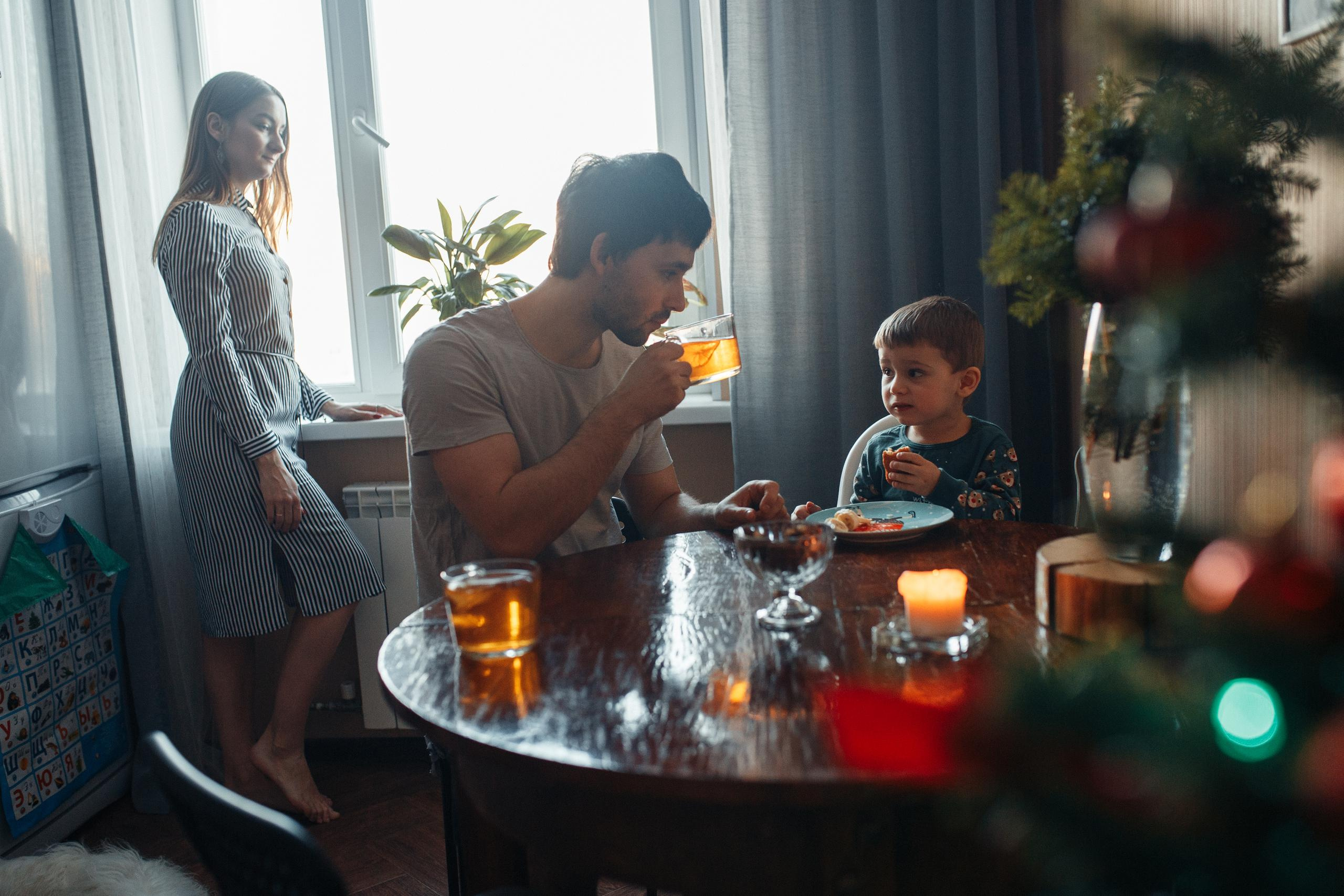 Новогодняя история. Семейный фотограф в Москве. Дарья Долгих