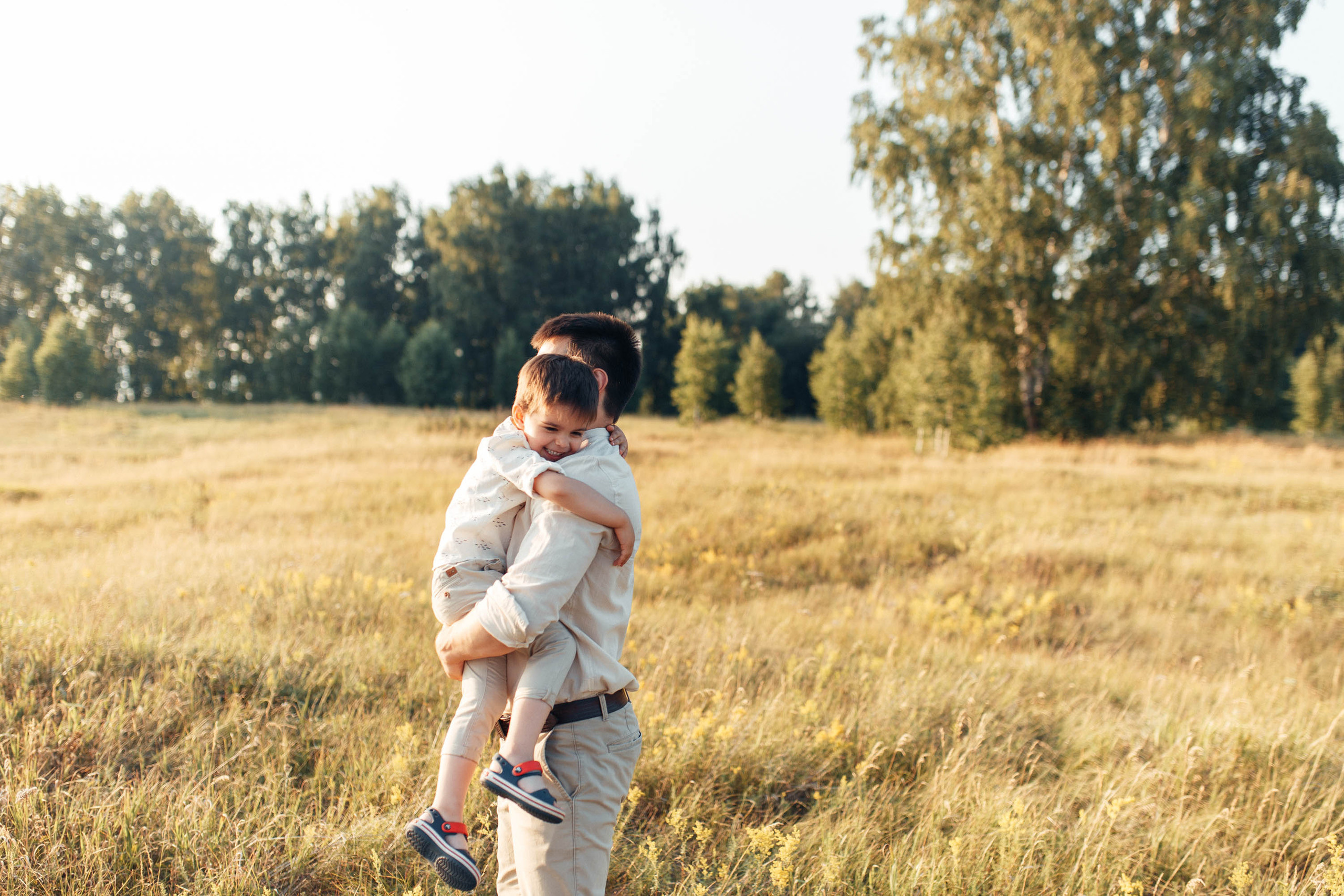 Закат у озера. Семейный фотограф в Москве. Дарья Долгих