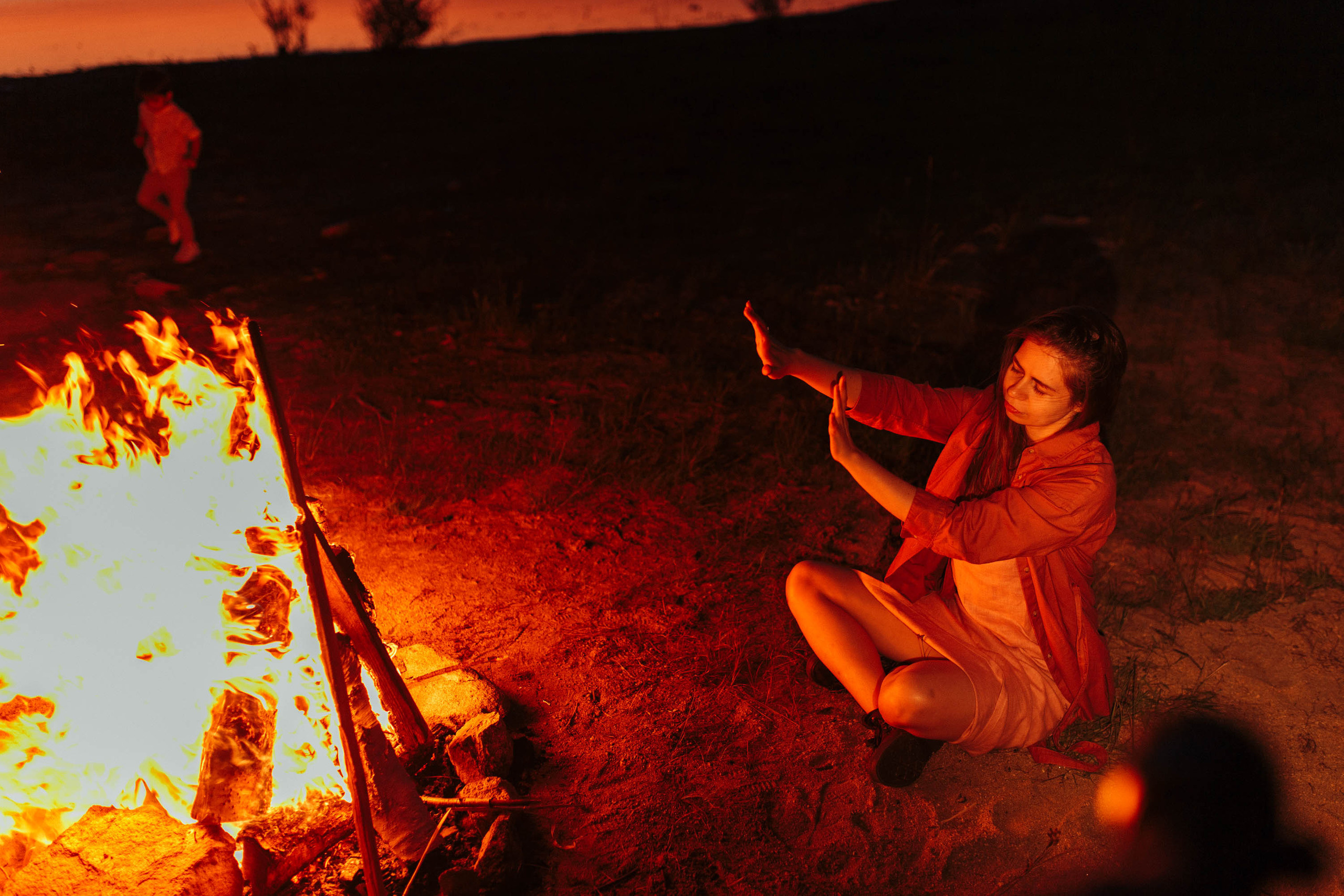 Закат у озера. Семейный фотограф в Москве. Дарья Долгих