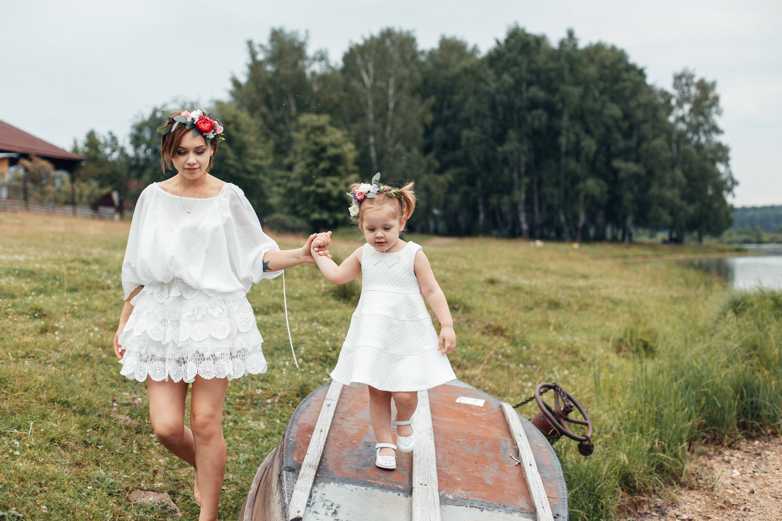 Мама и дочка. Семейный фотограф в Москве. Дарья Долгих