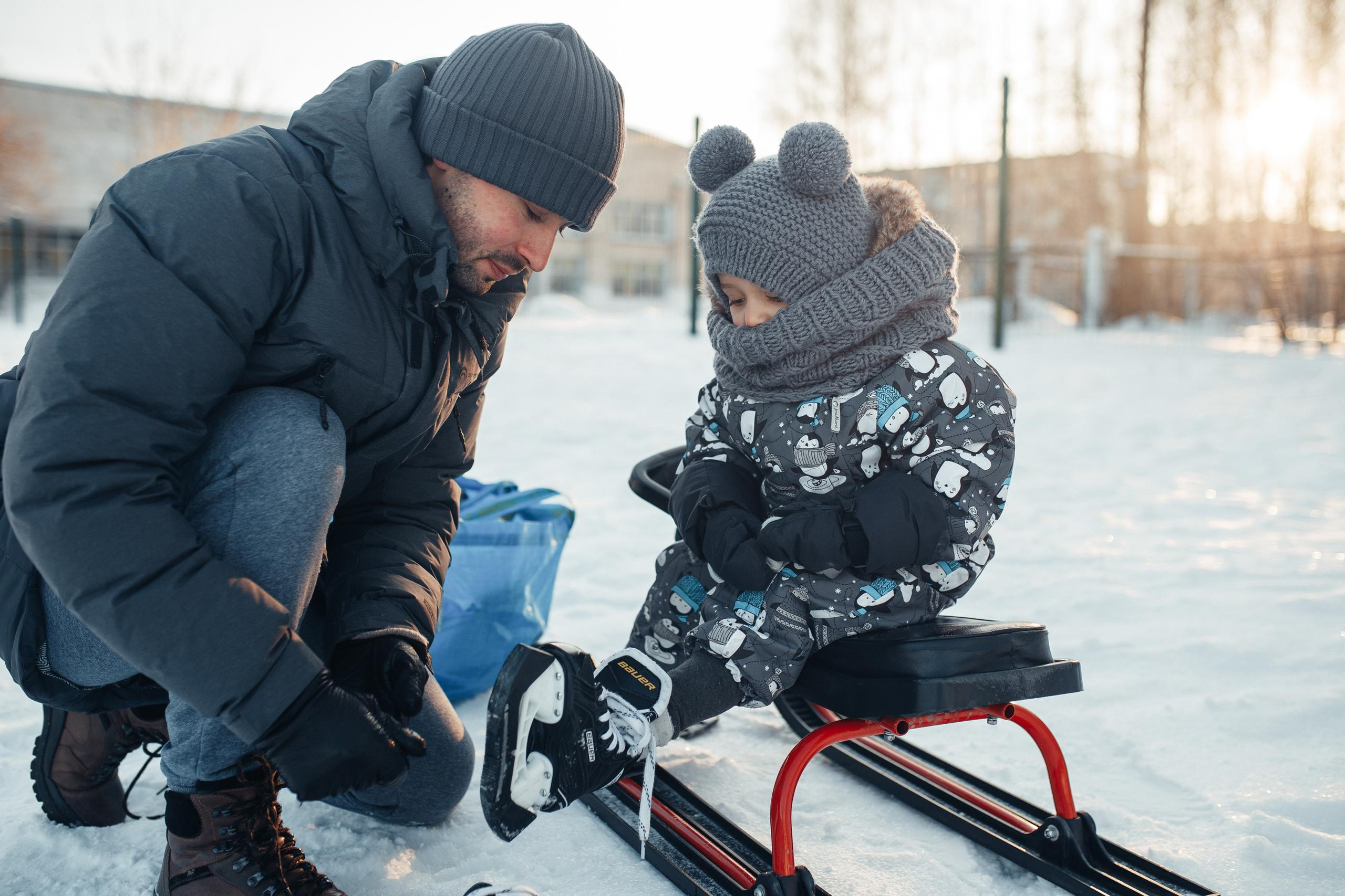 Новогодняя история. Семейный фотограф в Москве. Дарья Долгих