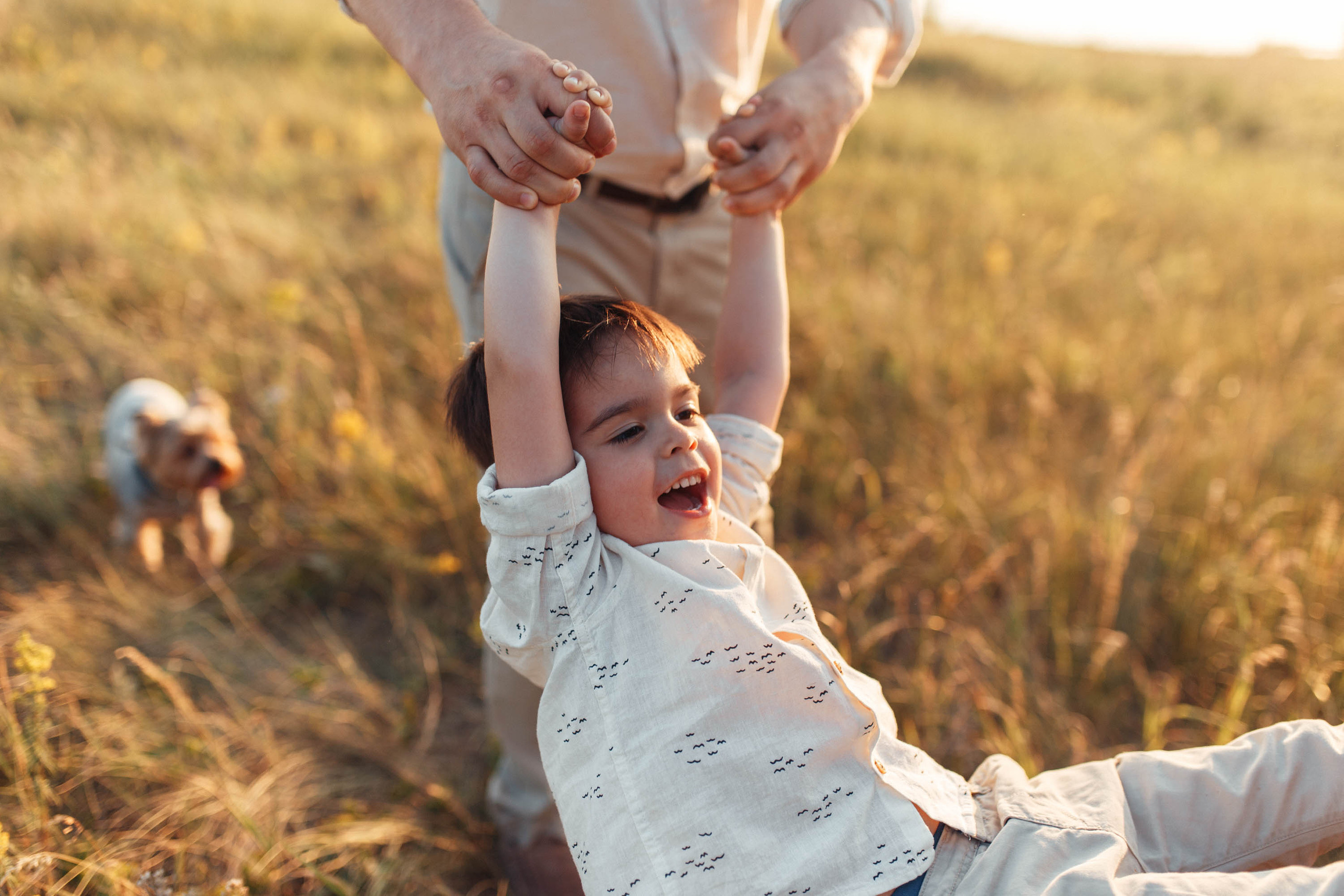 Закат у озера. Семейный фотограф в Москве. Дарья Долгих
