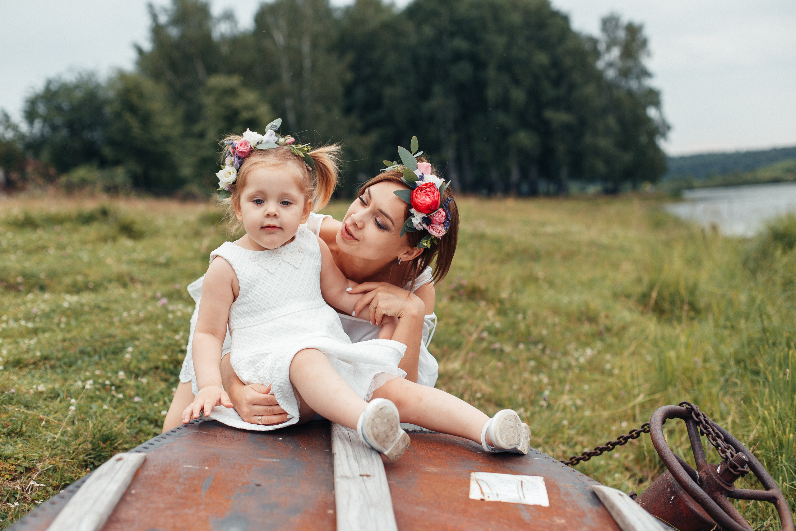 Мама и дочка. Семейный фотограф в Москве. Дарья Долгих