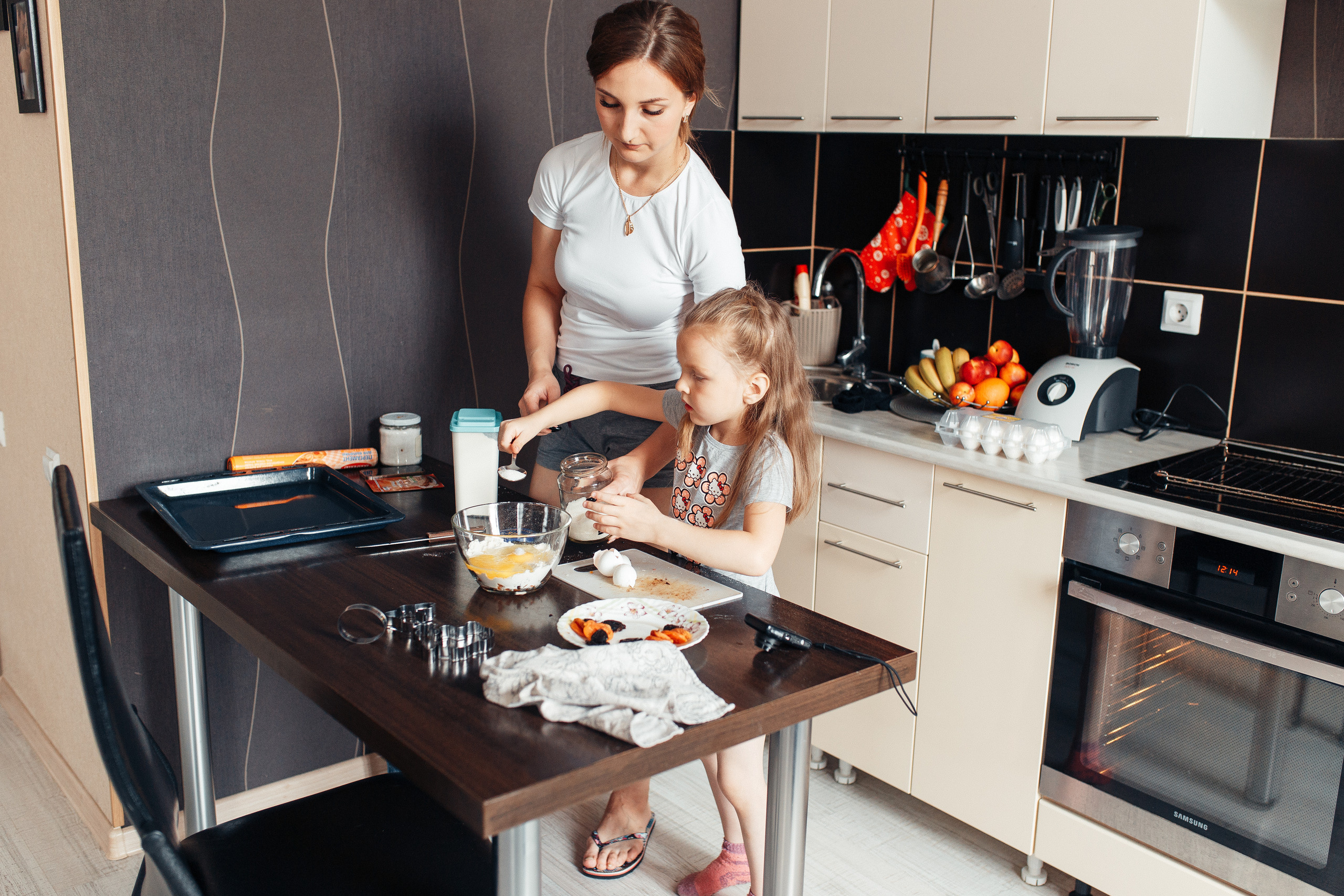 Домашнее печенье. Семейный фотограф в Москве. Дарья Долгих