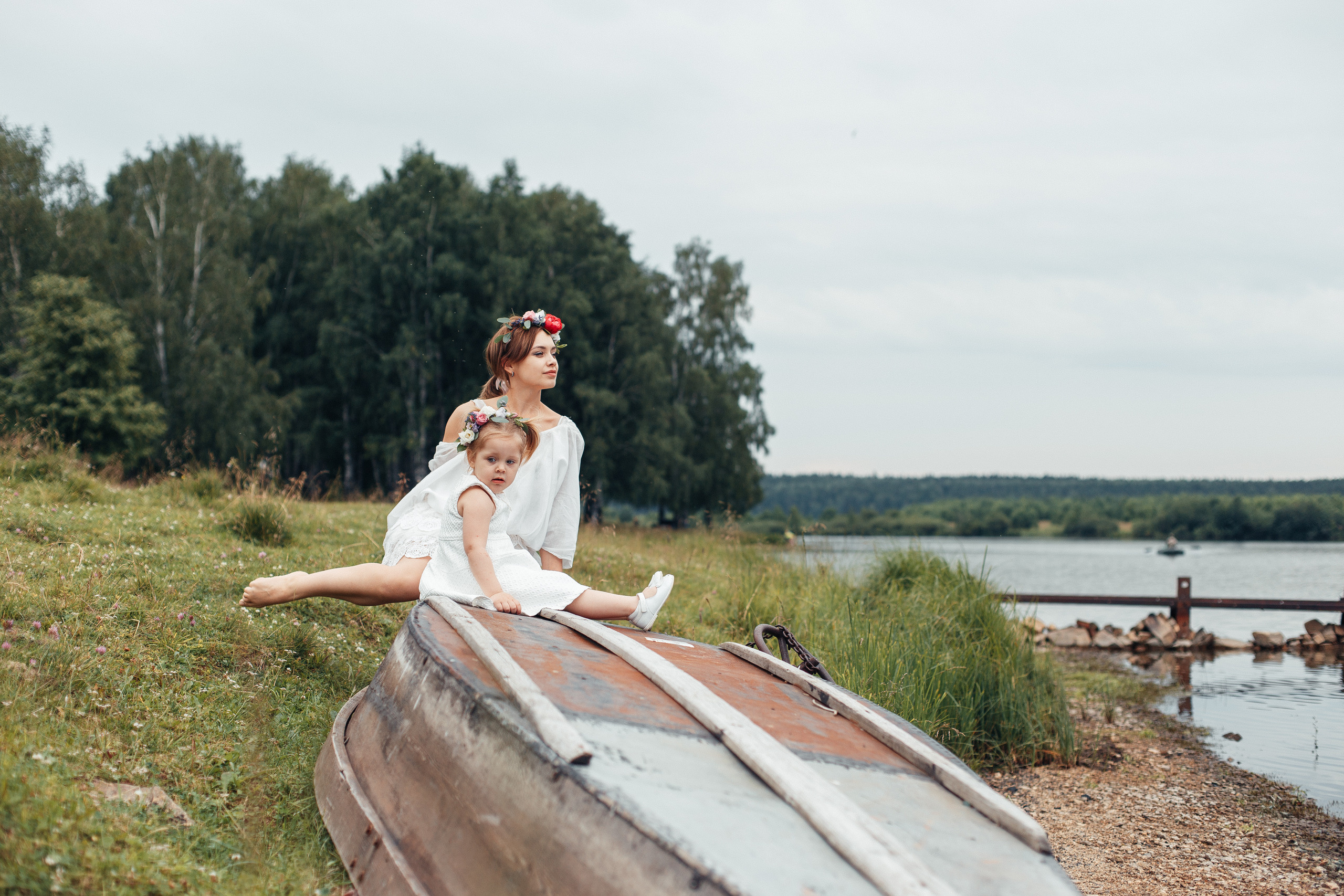 Мама и дочка. Семейный фотограф в Москве. Дарья Долгих