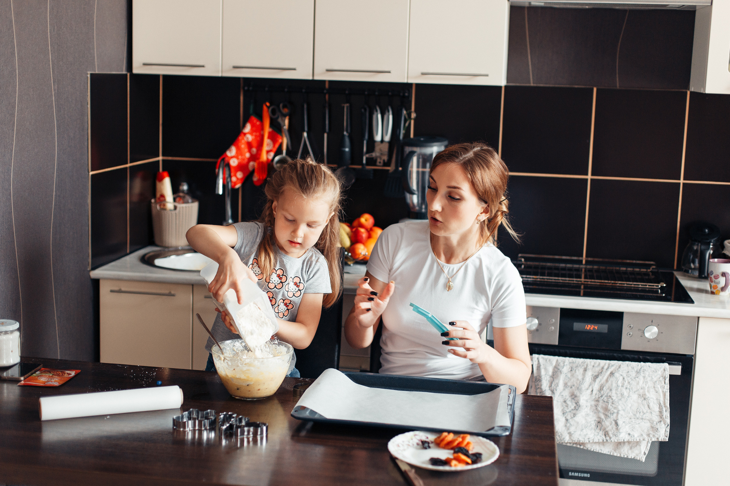 Домашнее печенье. Семейный фотограф в Москве. Дарья Долгих