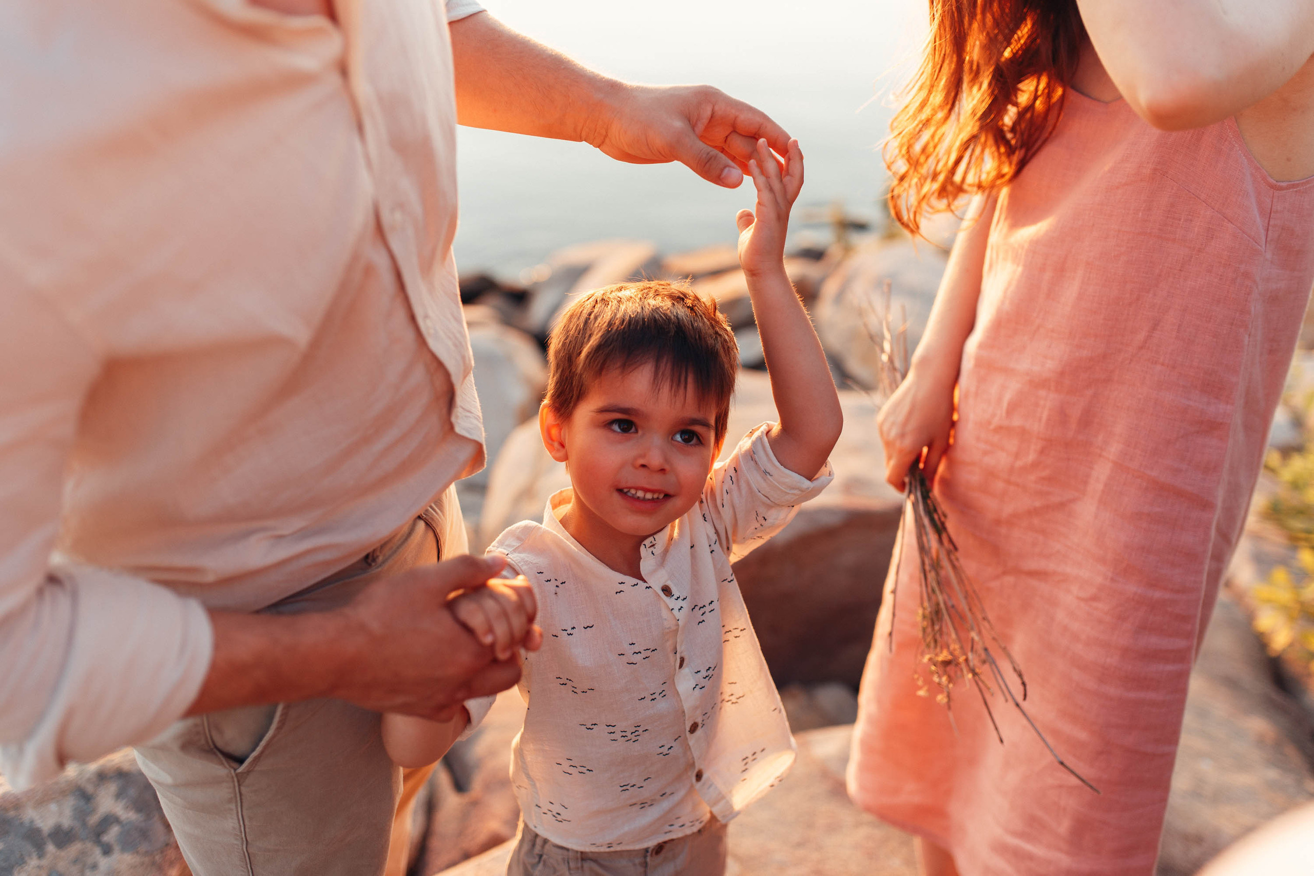 Закат у озера. Семейный фотограф в Москве. Дарья Долгих