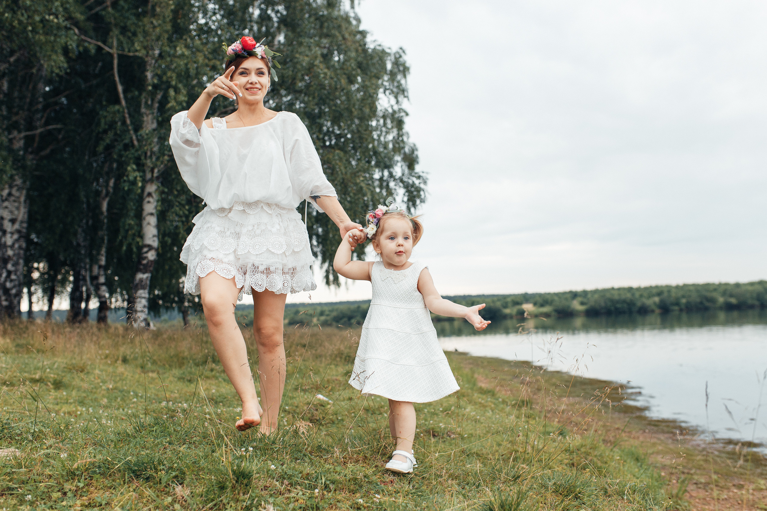 Мама и дочка. Семейный фотограф в Москве. Дарья Долгих