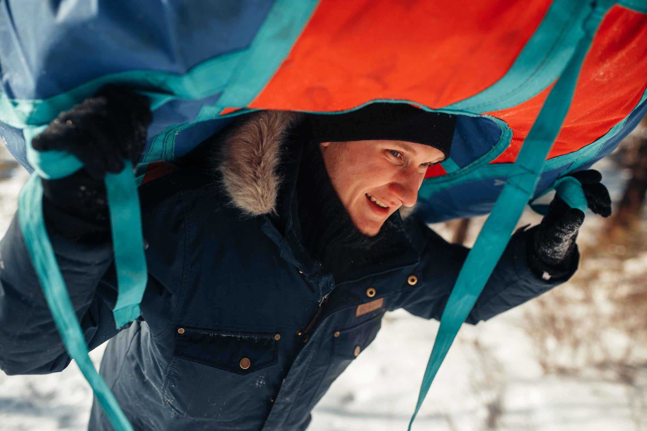 Зимние забавы. Семейный фотограф в Москве. Дарья Долгих