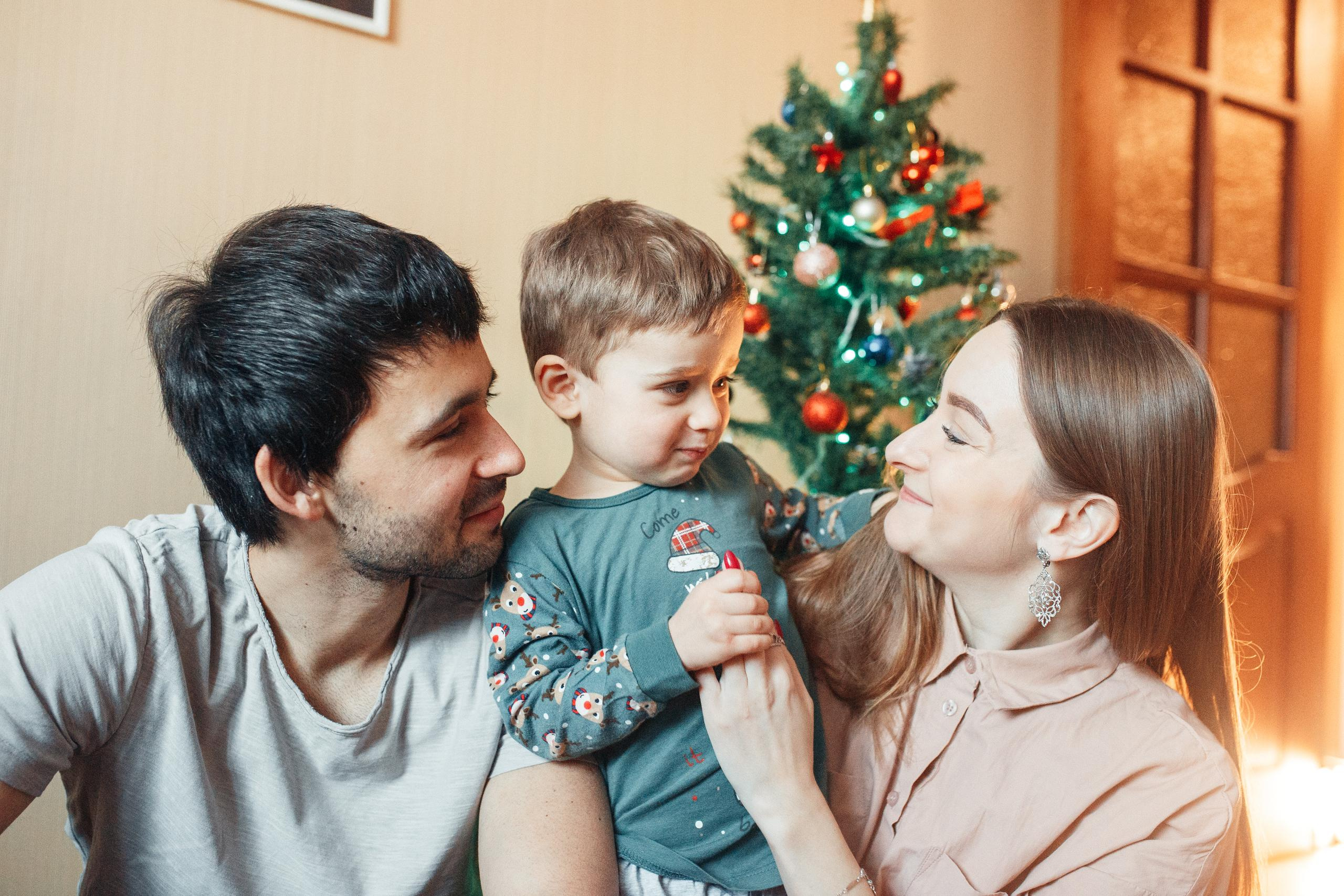Новогодняя история. Семейный фотограф в Москве. Дарья Долгих