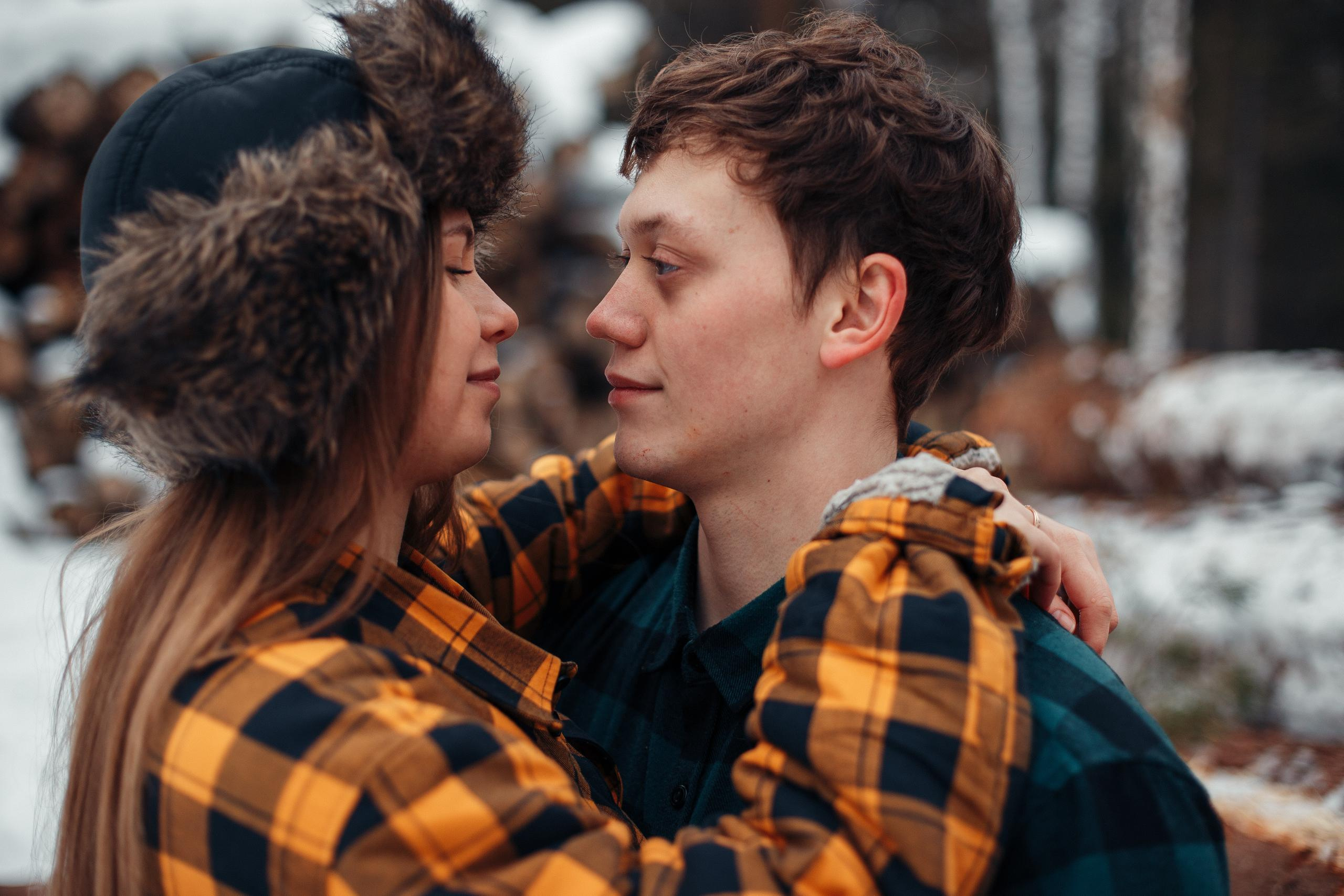 Зимний лес. Семейный фотограф в Москве. Дарья Долгих