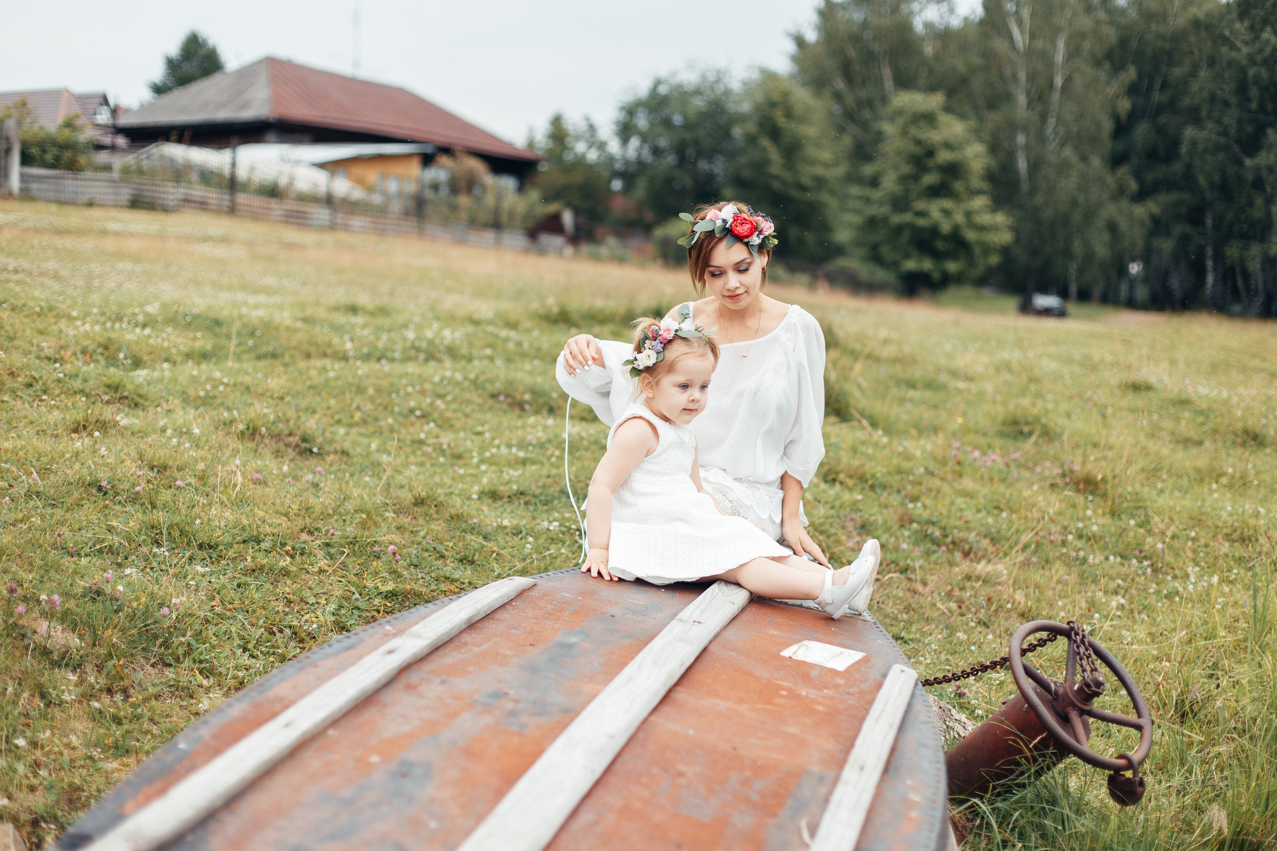 Мама и дочка. Семейный фотограф в Москве. Дарья Долгих