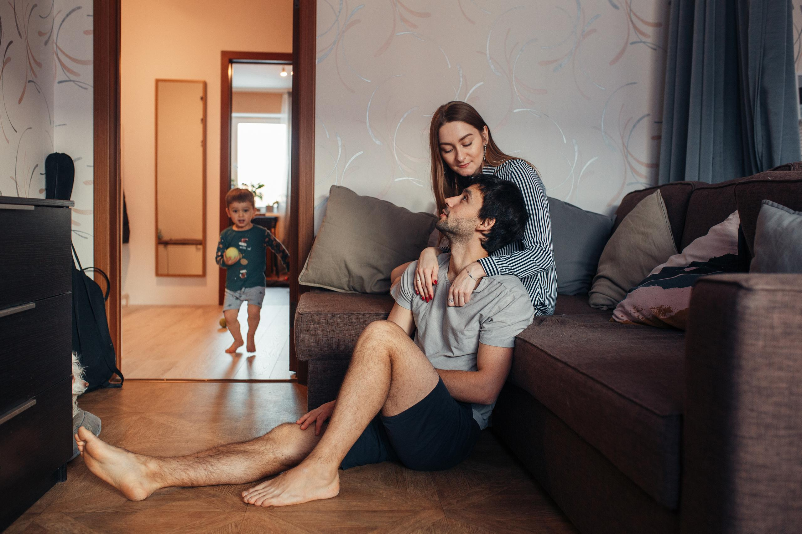 Новогодняя история. Семейный фотограф в Москве. Дарья Долгих