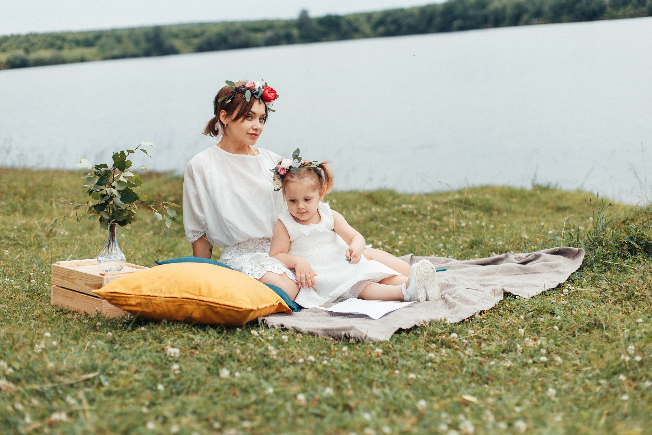 Мама и дочка. Семейный фотограф в Москве. Дарья Долгих