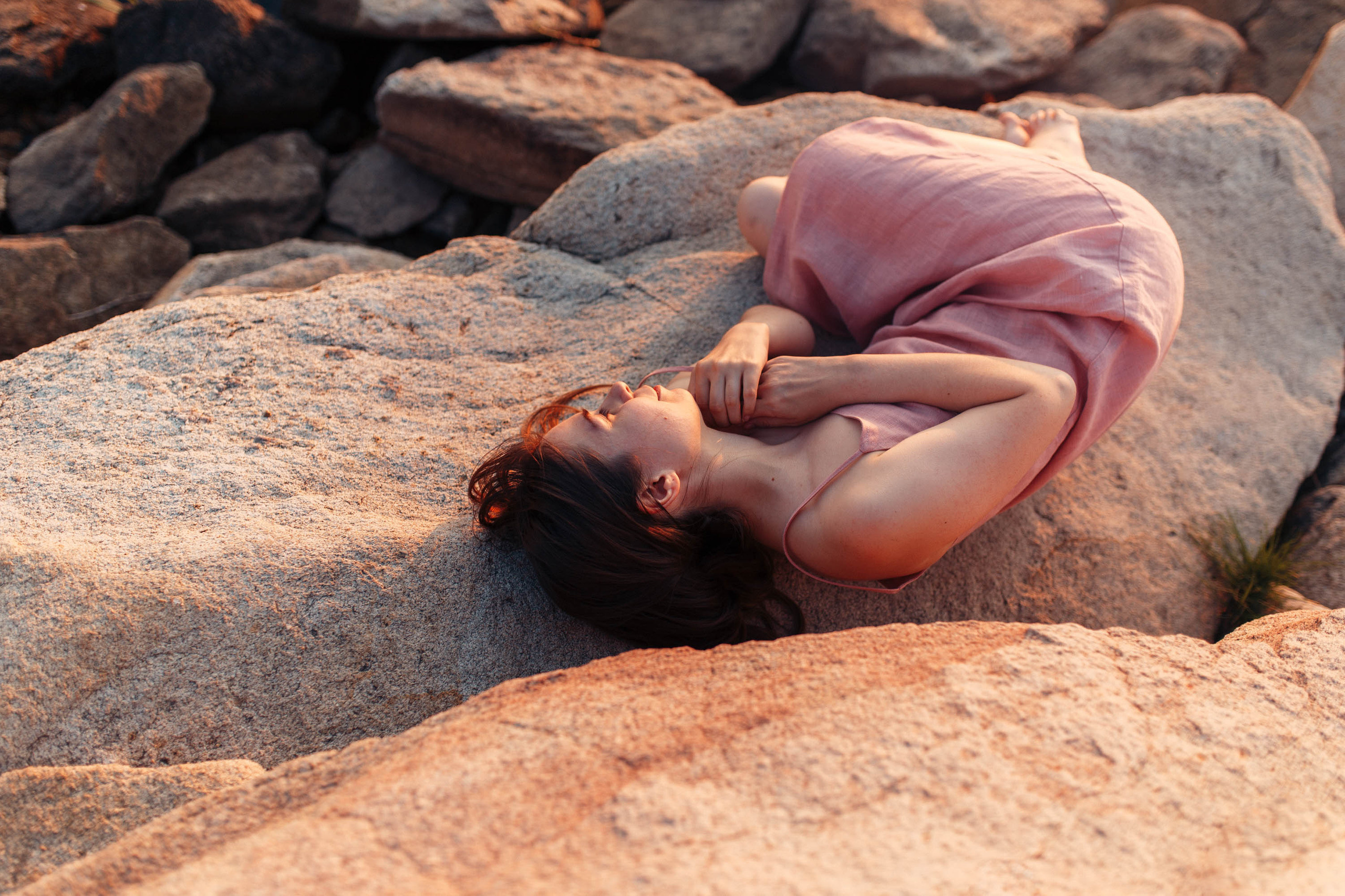 Закат у озера. Семейный фотограф в Москве. Дарья Долгих