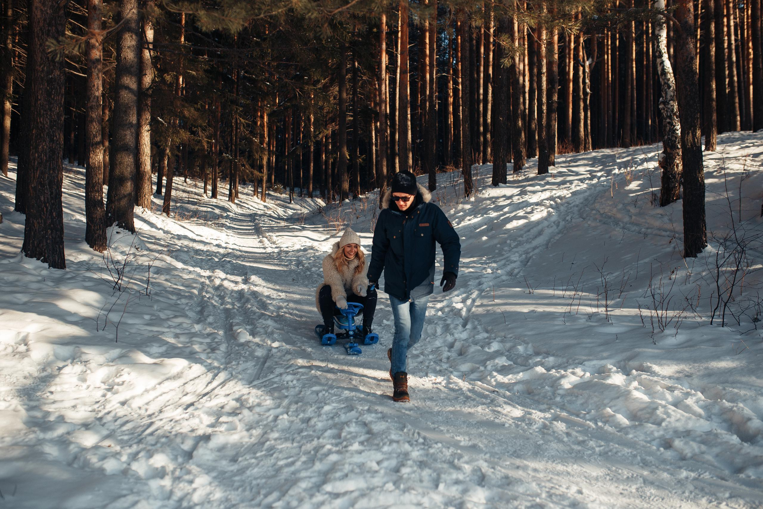 Зимние забавы. Семейный фотограф в Москве. Дарья Долгих