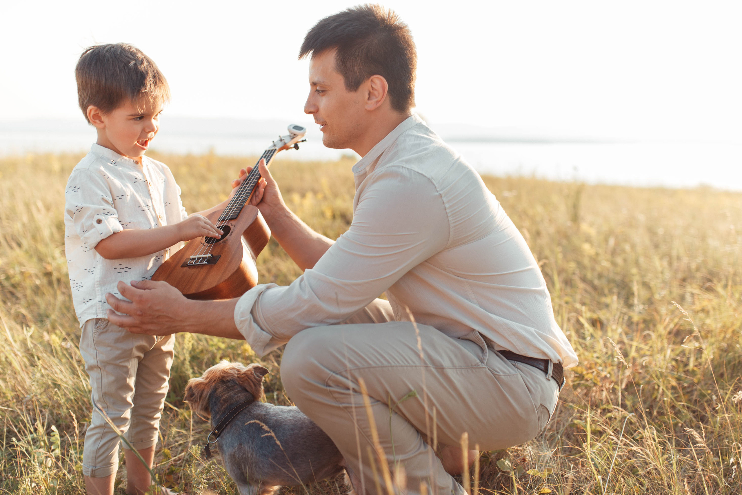 Закат у озера. Семейный фотограф в Москве. Дарья Долгих