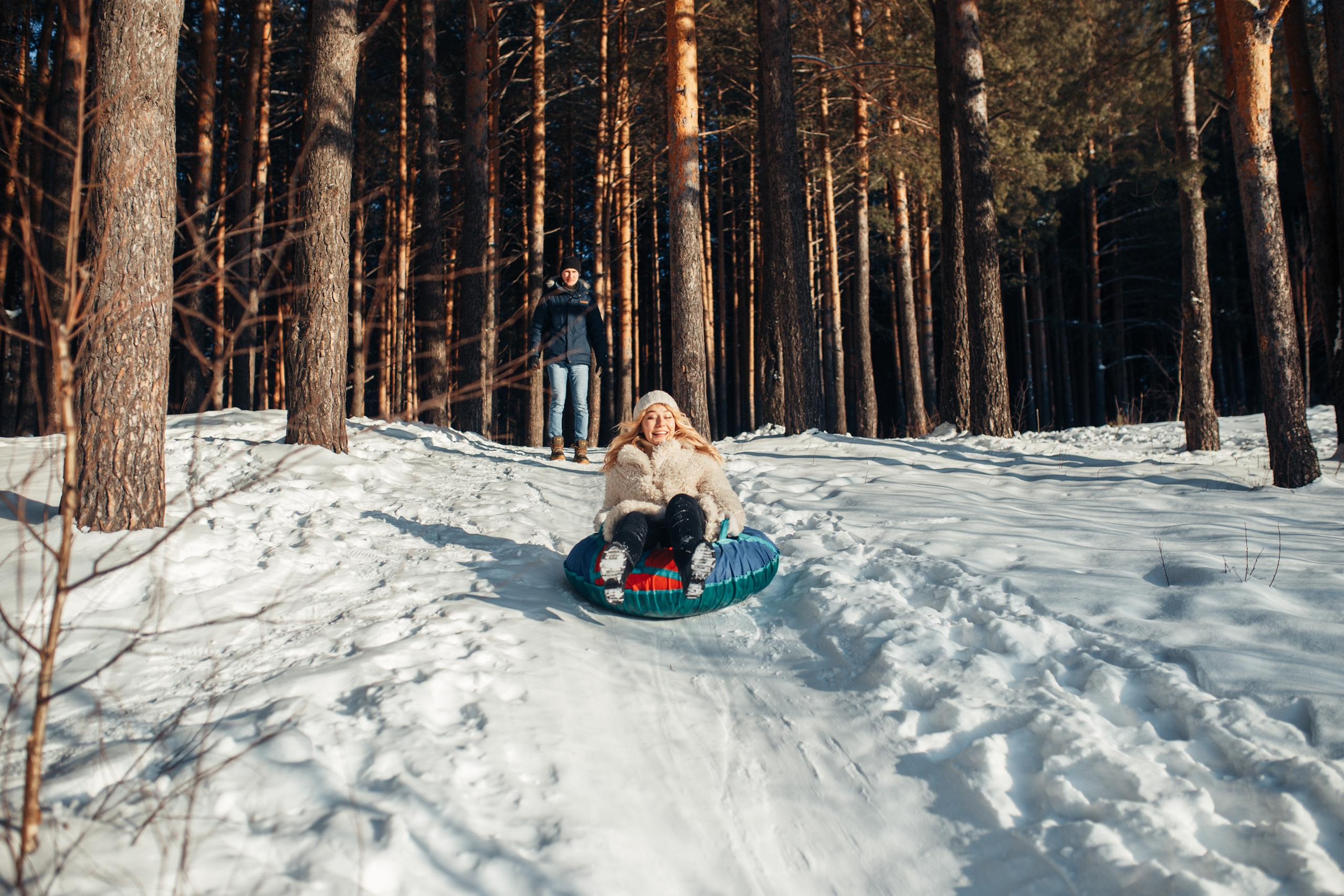 Зимние забавы. Семейный фотограф в Москве. Дарья Долгих