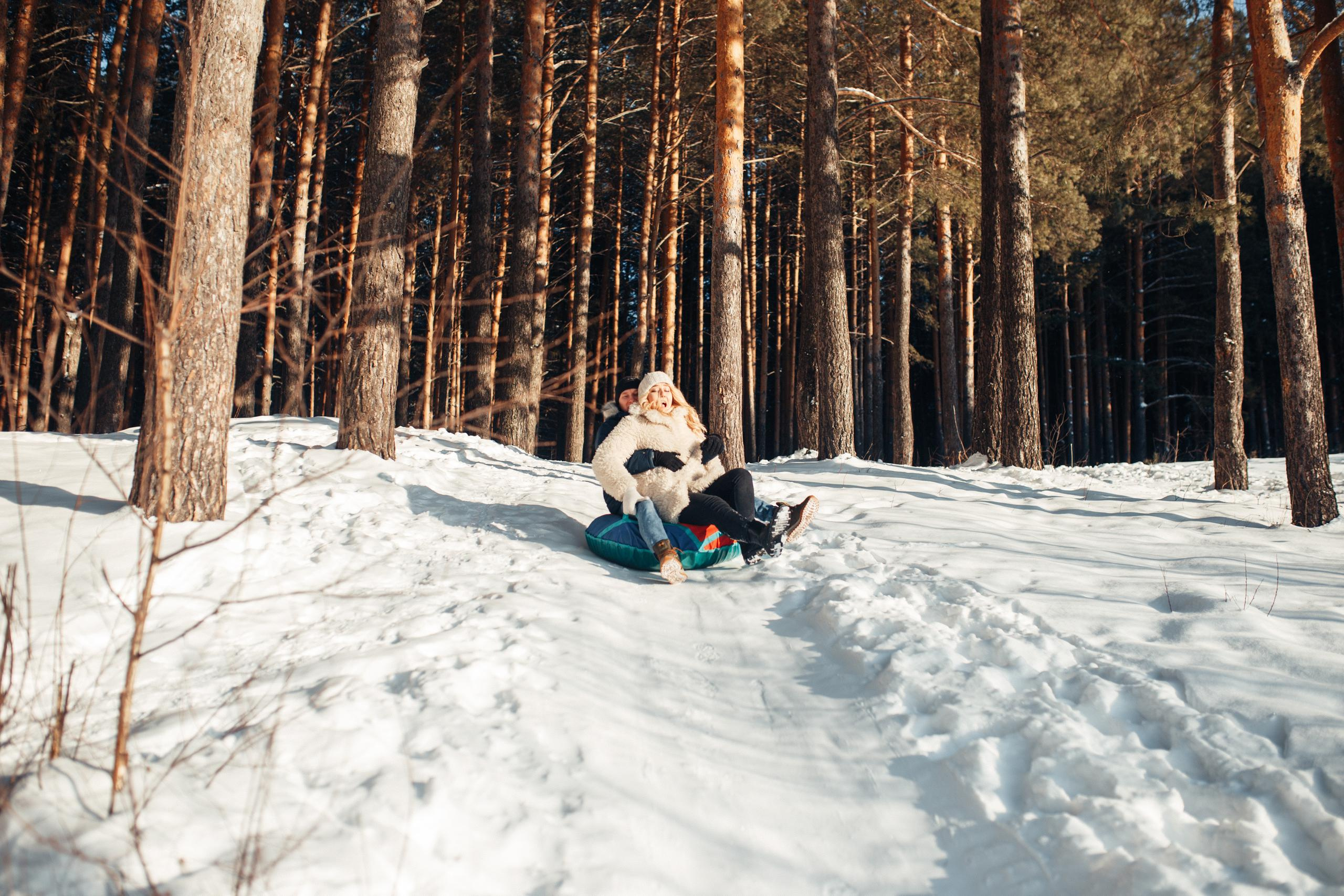 Зимние забавы. Семейный фотограф в Москве. Дарья Долгих