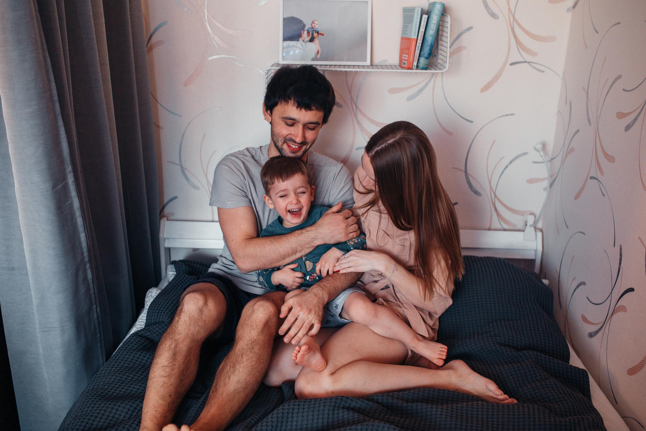 Новогодняя история. Семейный фотограф в Москве. Дарья Долгих