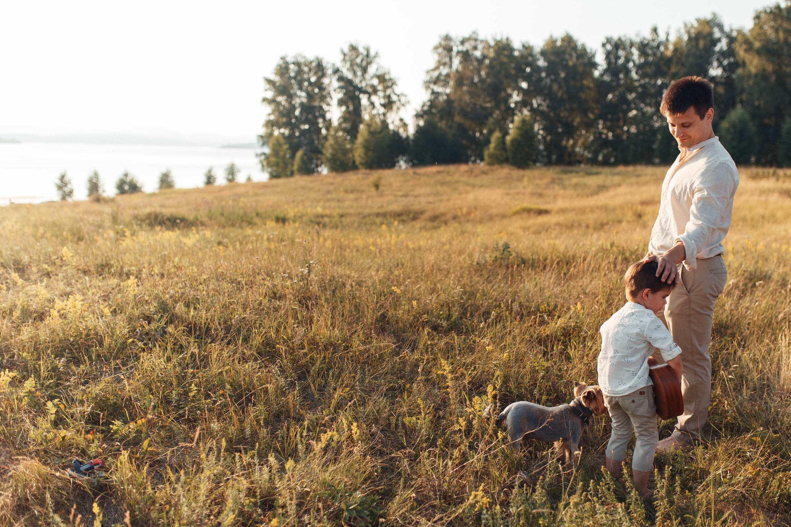 Закат у озера. Семейный фотограф в Москве. Дарья Долгих