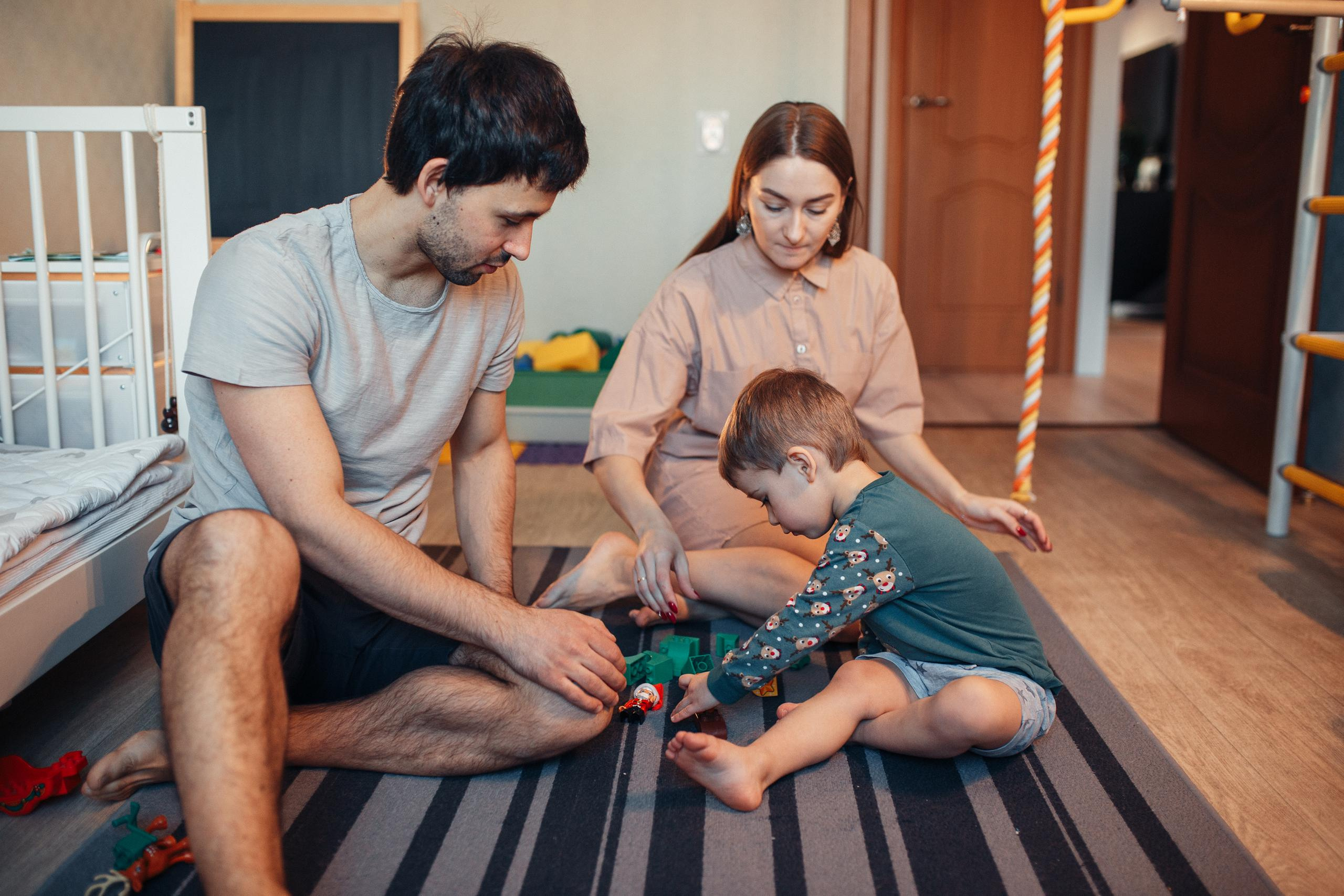 Новогодняя история. Семейный фотограф в Москве. Дарья Долгих