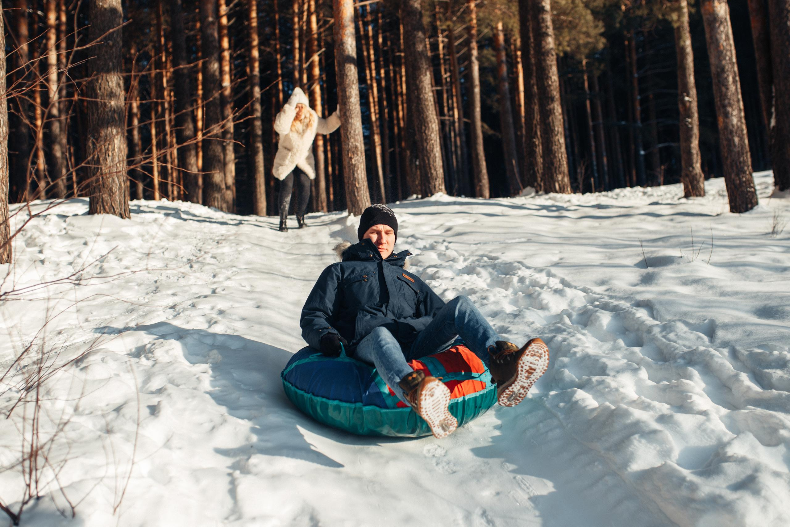 Зимние забавы. Семейный фотограф в Москве. Дарья Долгих