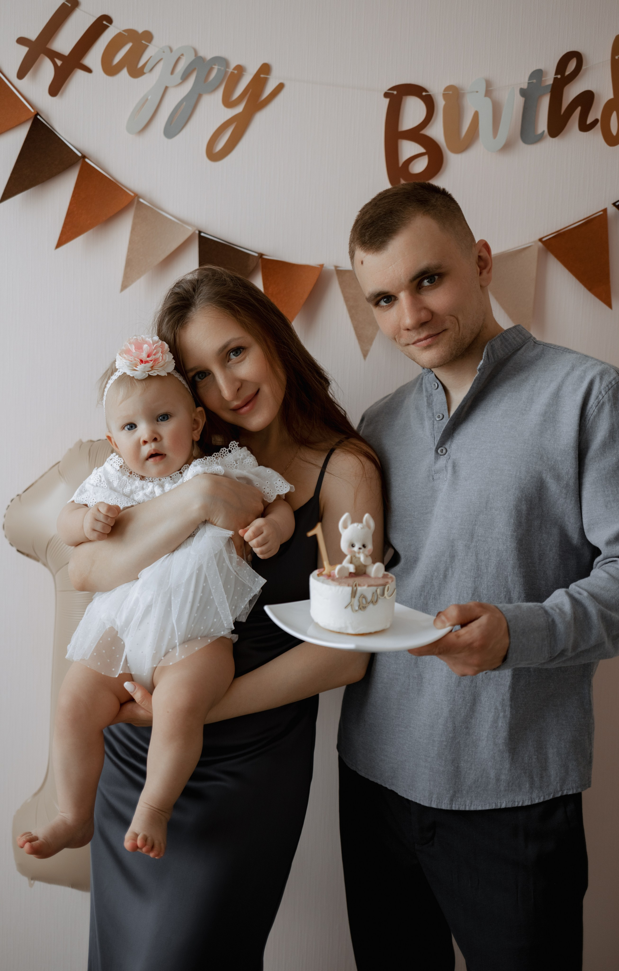 Первый день рождения Стефании. Фотограф Москва