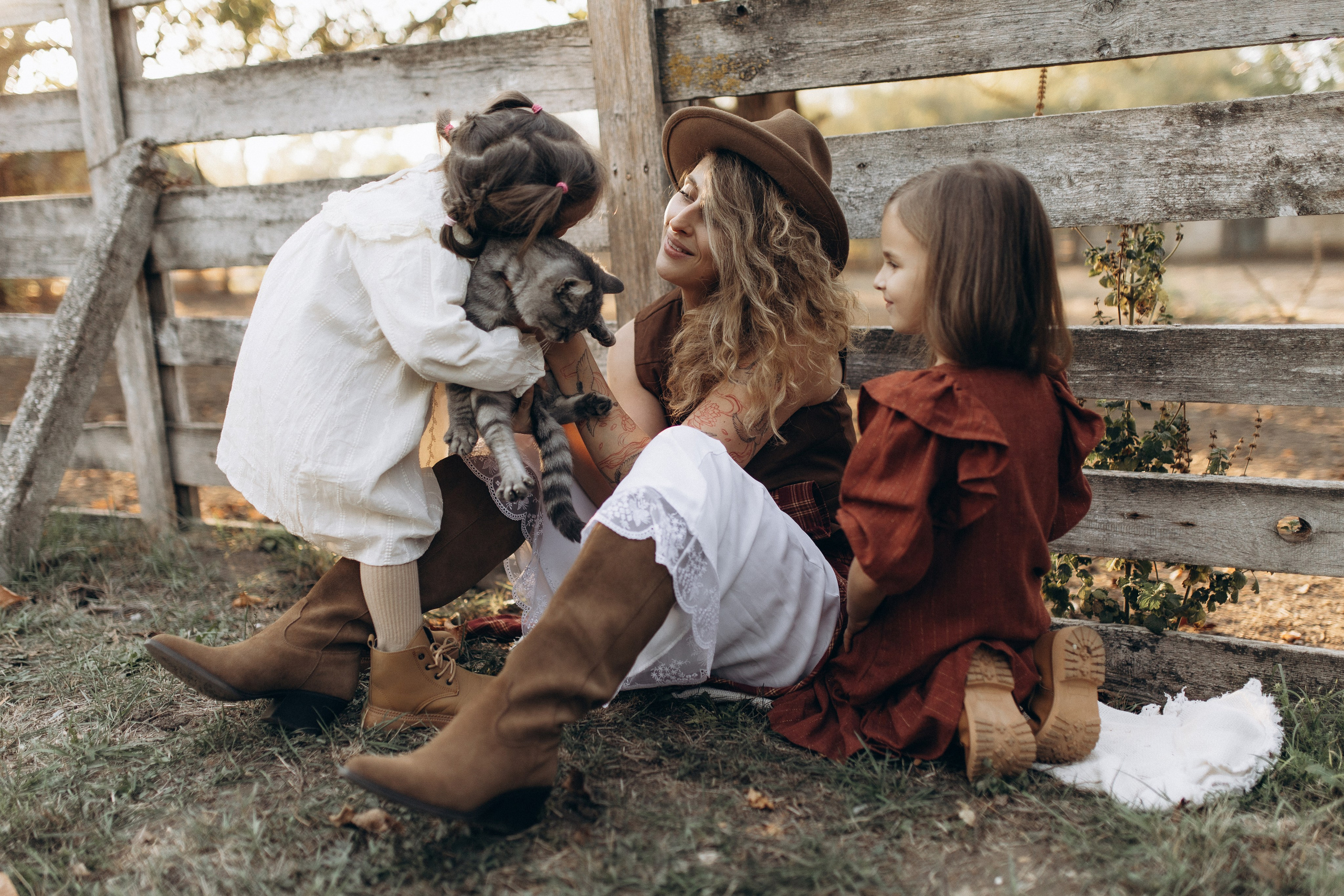 Настя, Василиса и Лера. Семейный фотограф в Краснодаре Виктория Кокоулина
