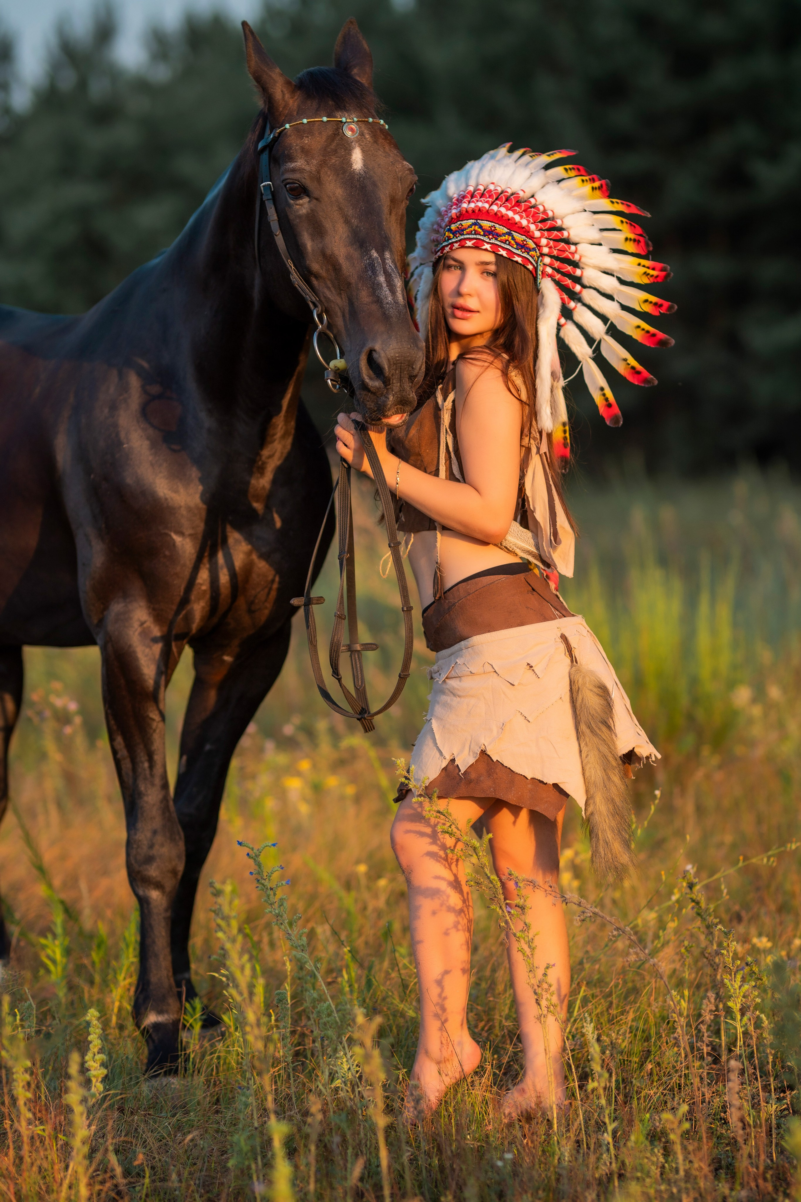 Пакахонтас. Bazarkom-photo.ru Фотограф Виктор Оськин в Старом Осколе